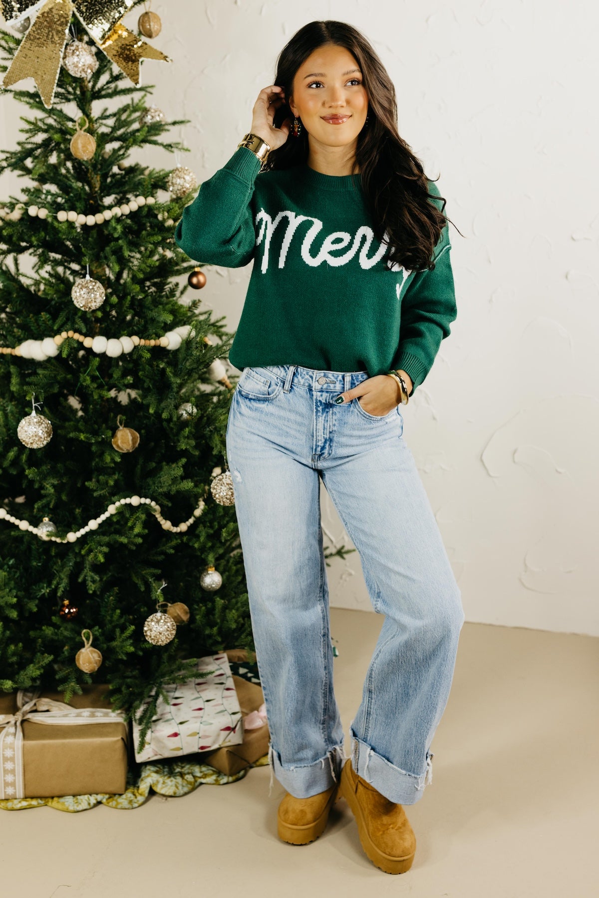 The Merry Reverse Seam Sweater