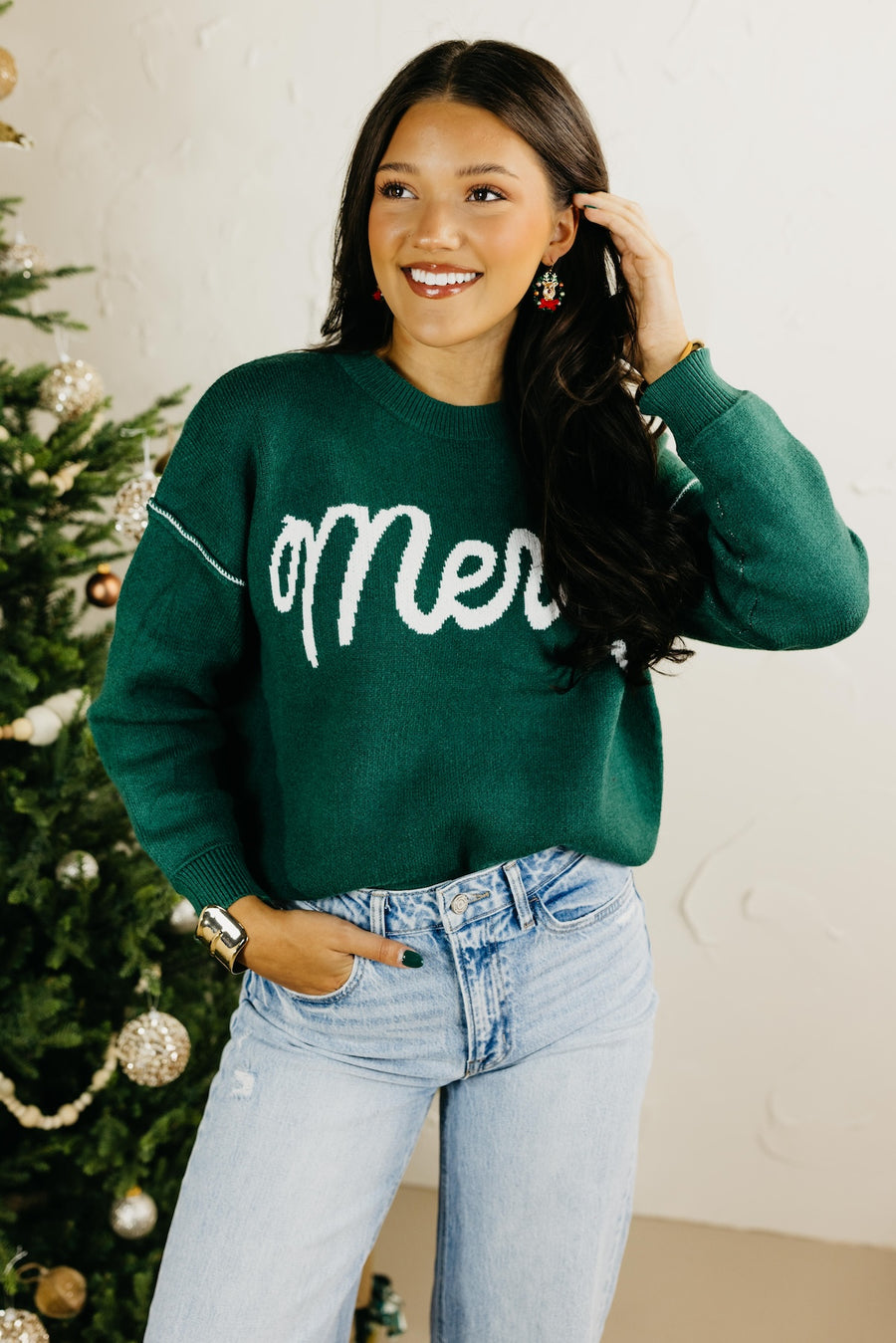 The Merry Reverse Seam Sweater