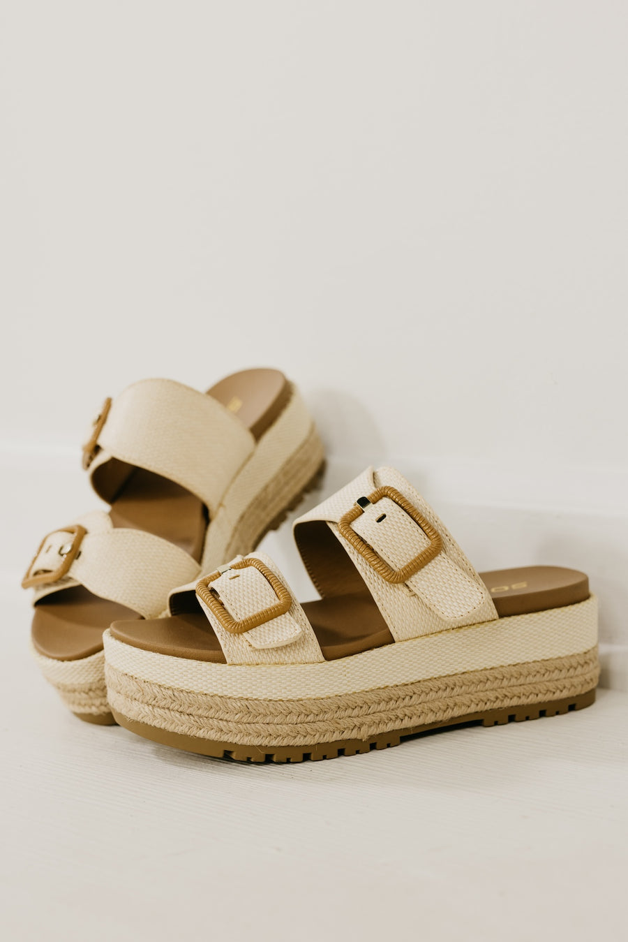 The Funny Platform Espadrille Wedge Sandal