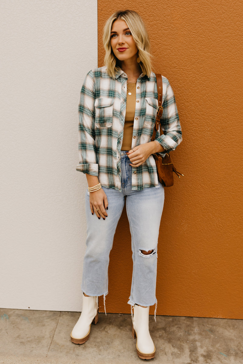 The Braydon Plaid Button Up Shirt