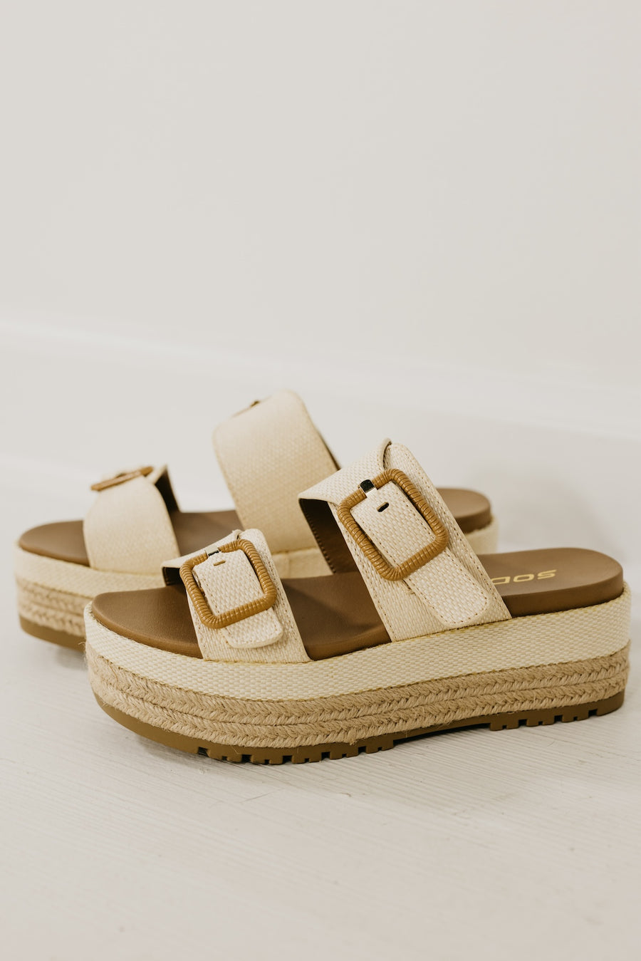 The Funny Platform Espadrille Wedge Sandal