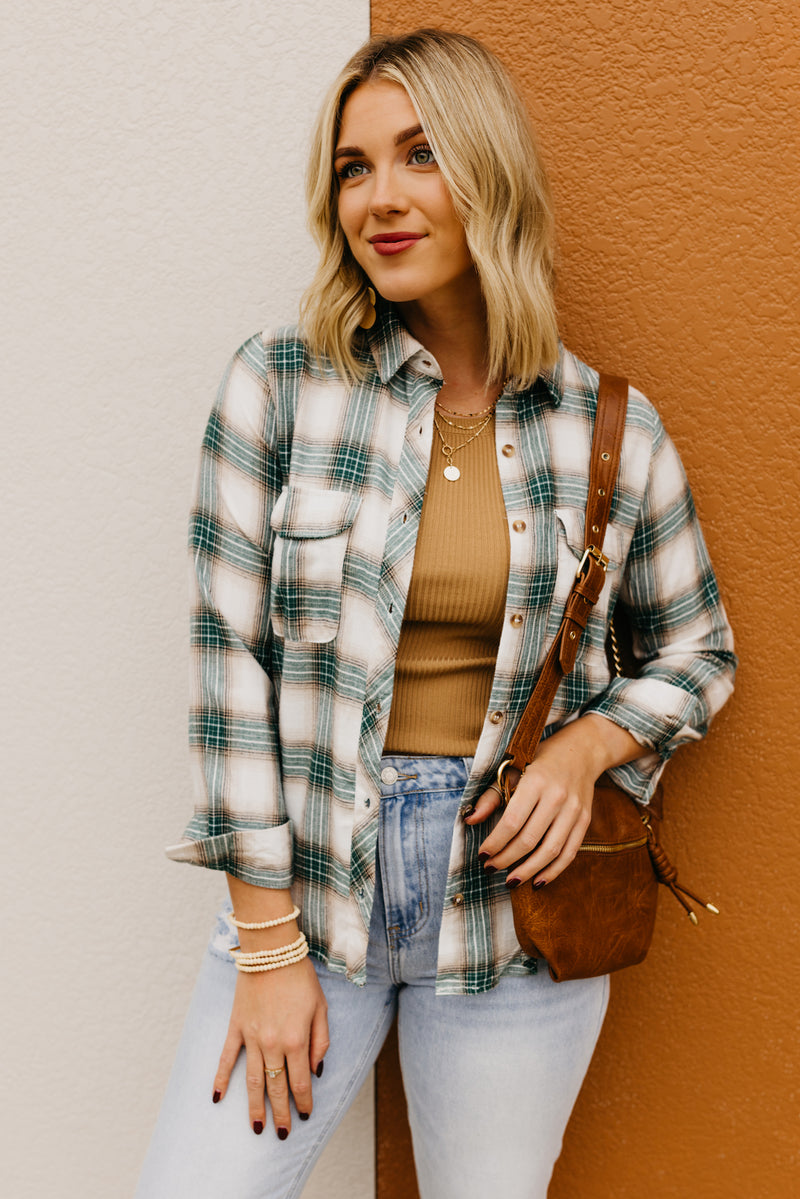 The Braydon Plaid Button Up Shirt