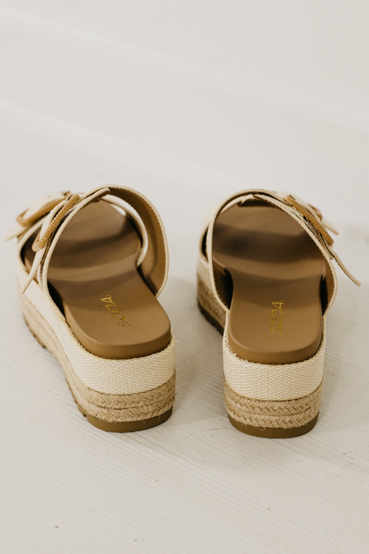 The Funny Platform Espadrille Wedge Sandal