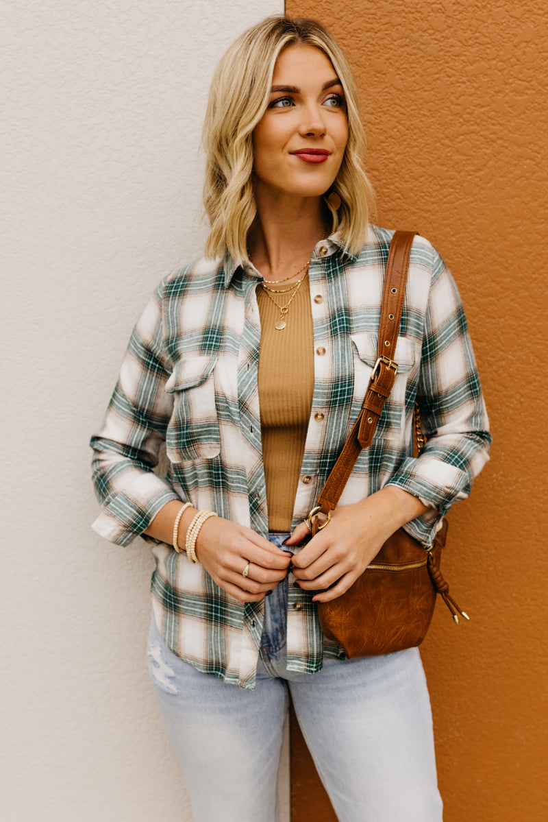 The Braydon Plaid Button Up Shirt