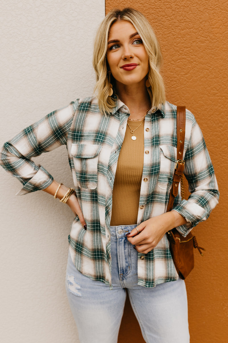 The Braydon Plaid Button Up Shirt