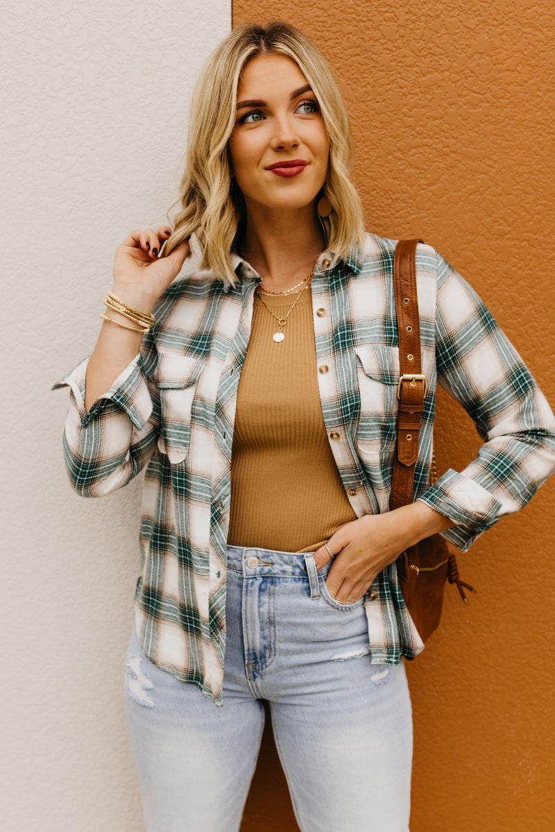 The Braydon Plaid Button Up Shirt