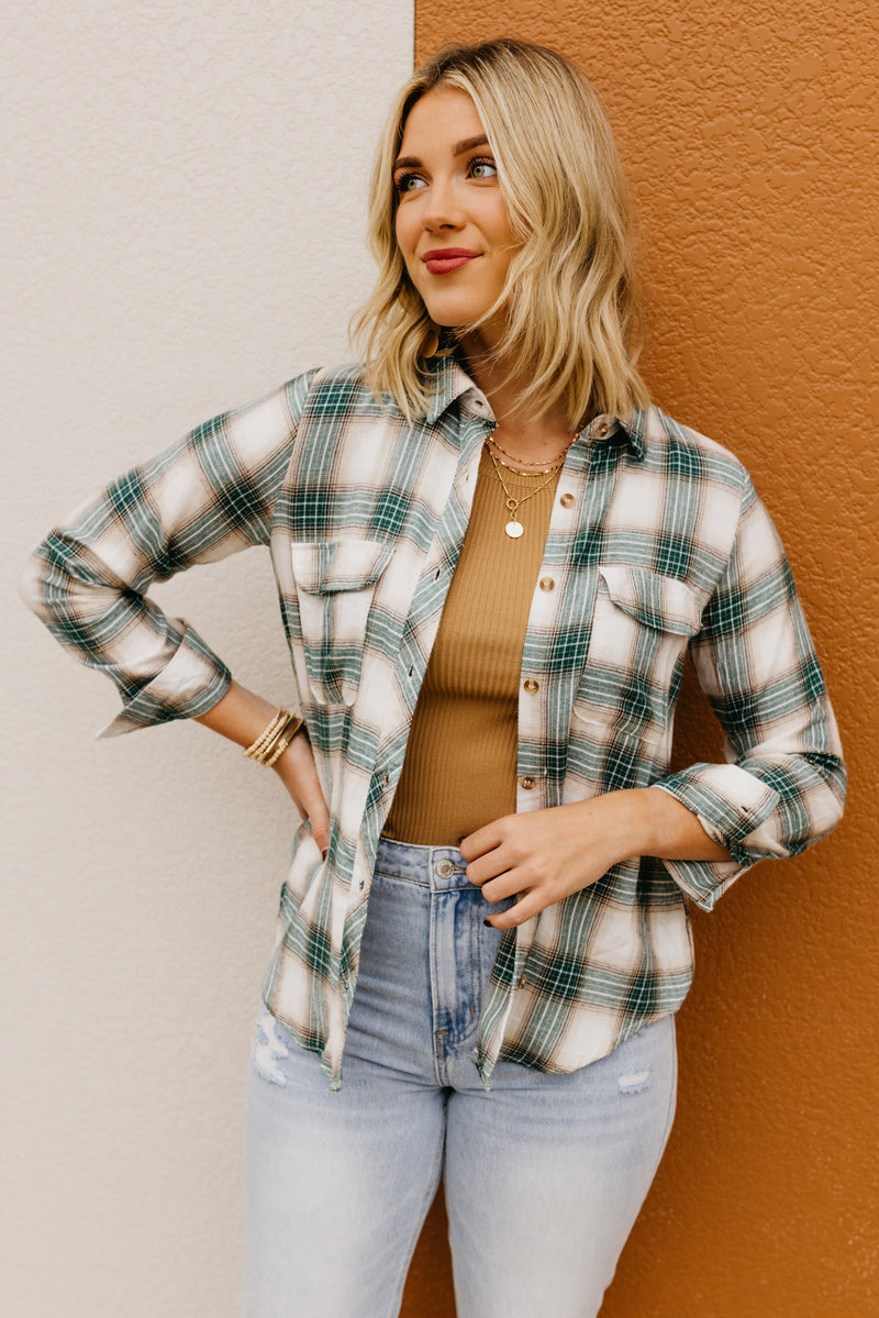 The Braydon Plaid Button Up Shirt