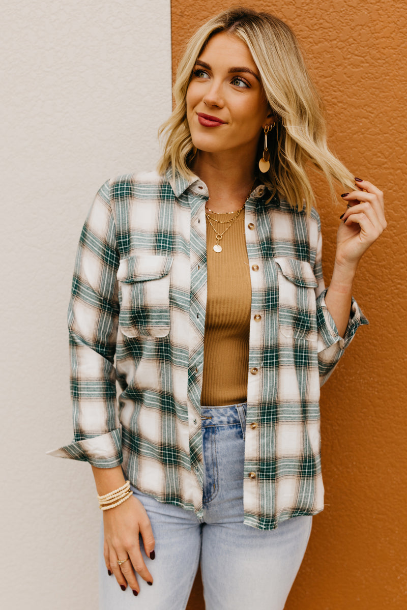 The Braydon Plaid Button Up Shirt