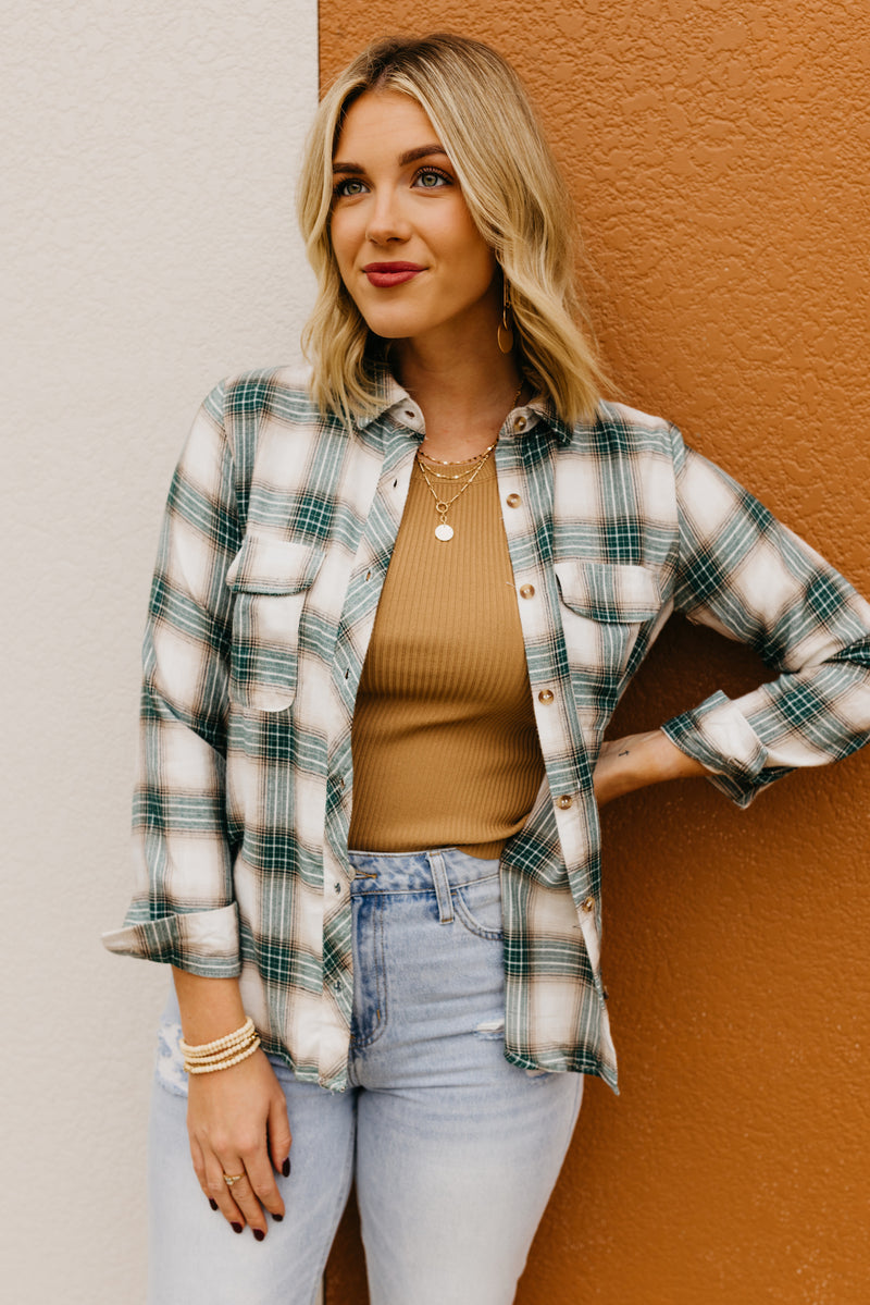 The Braydon Plaid Button Up Shirt