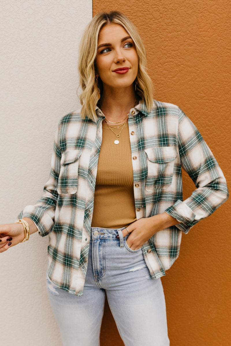 The Braydon Plaid Button Up Shirt