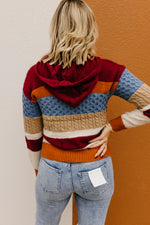 The Sylvie Mix Media Hooded Sweater