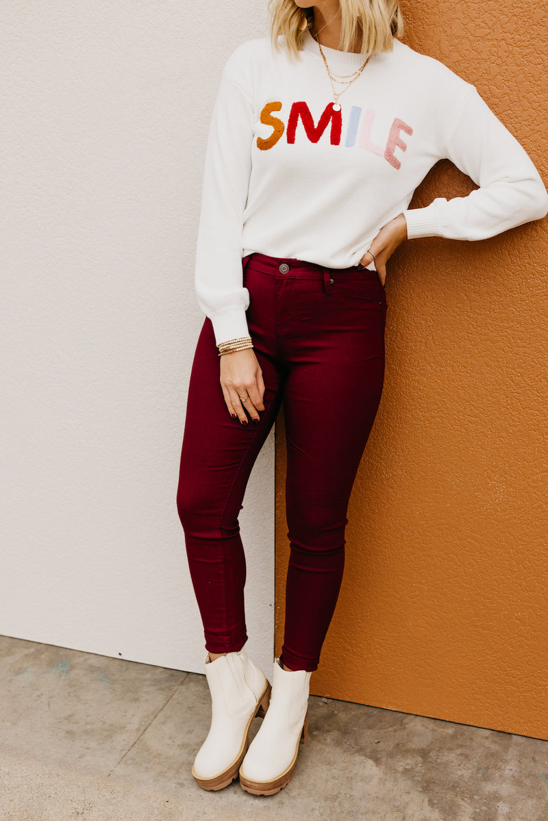 The Ellington Colored Super Stretch Skinny