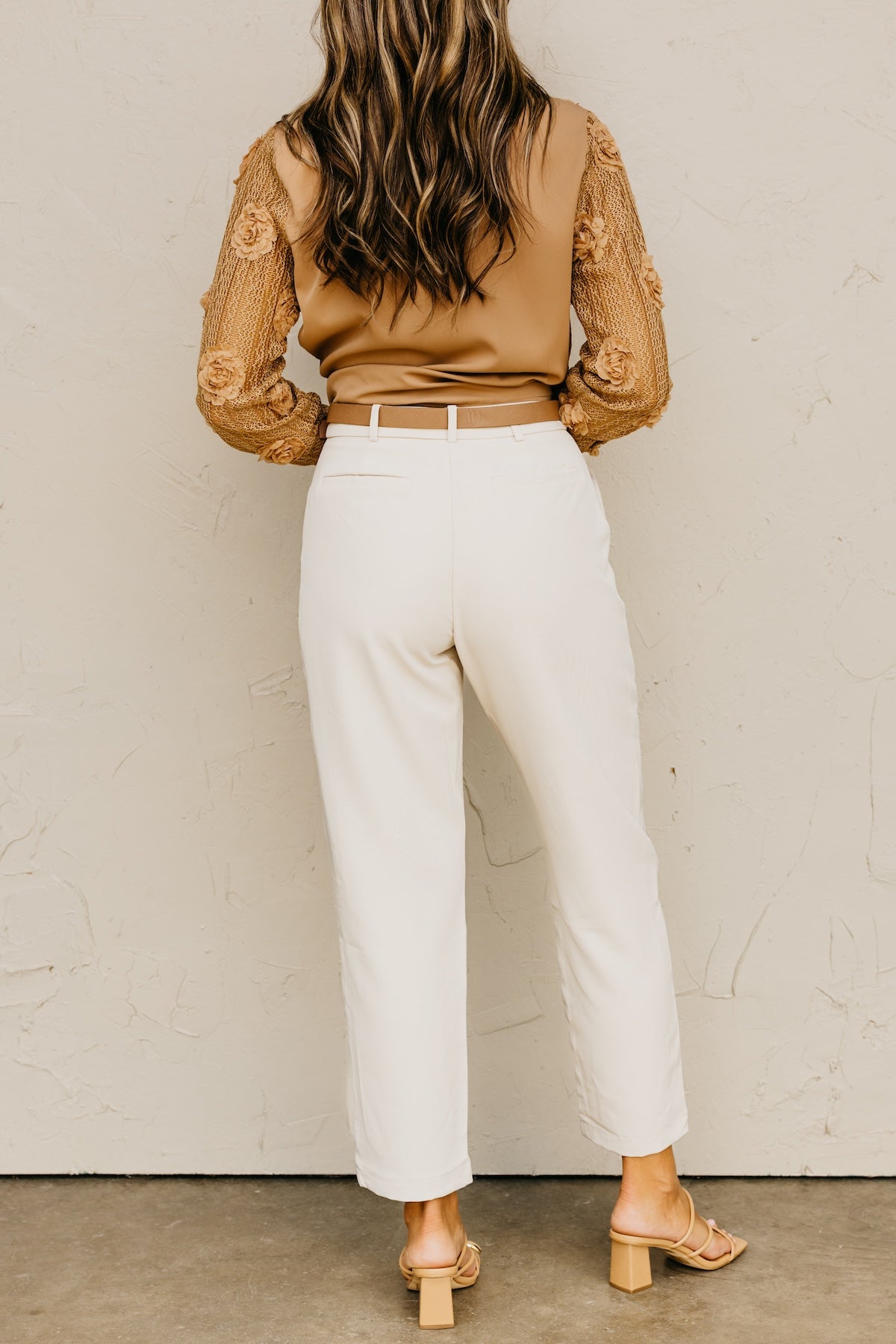The Rylie Belted Trouser Pants