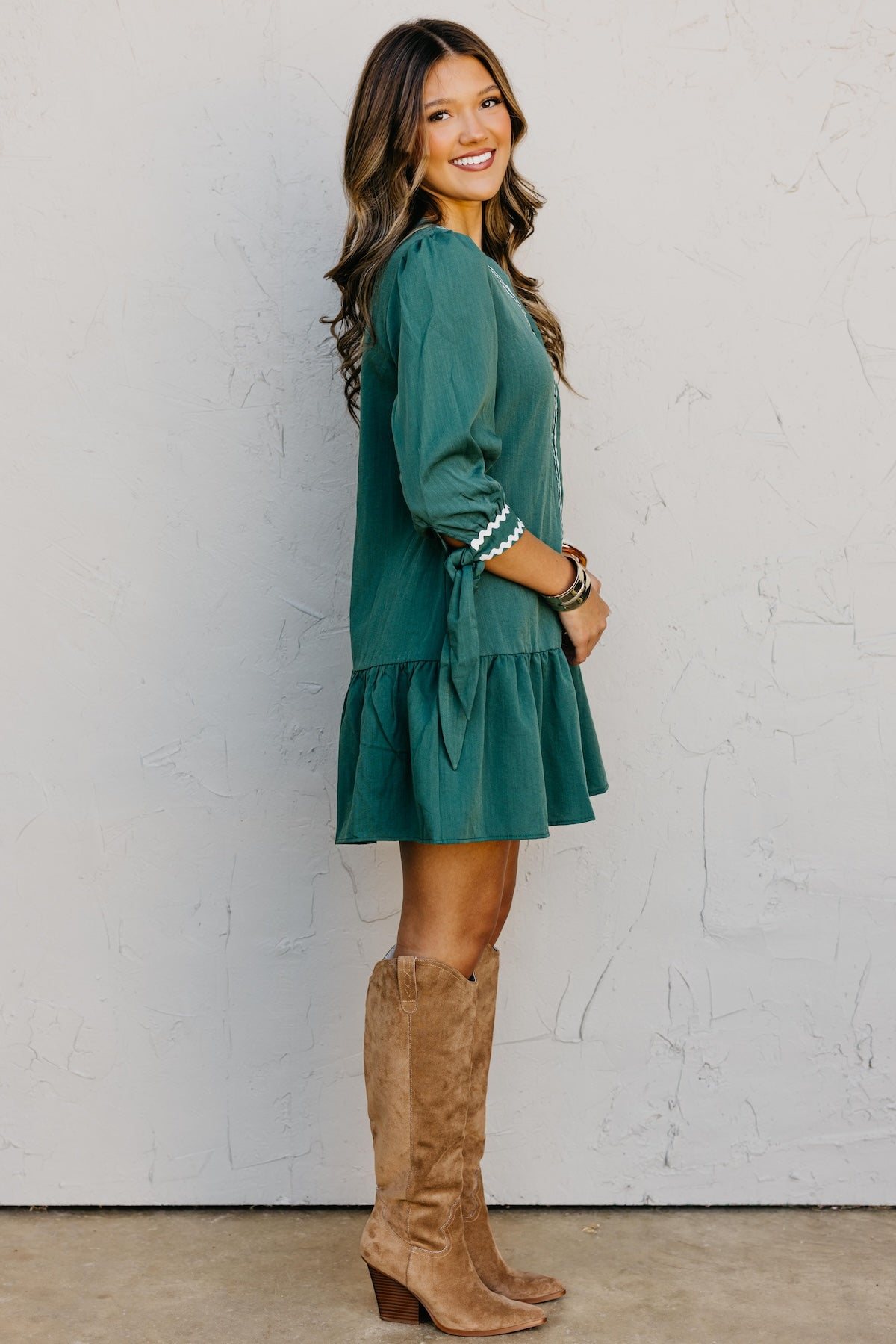 The Bobby Ric Rac Mini Dress