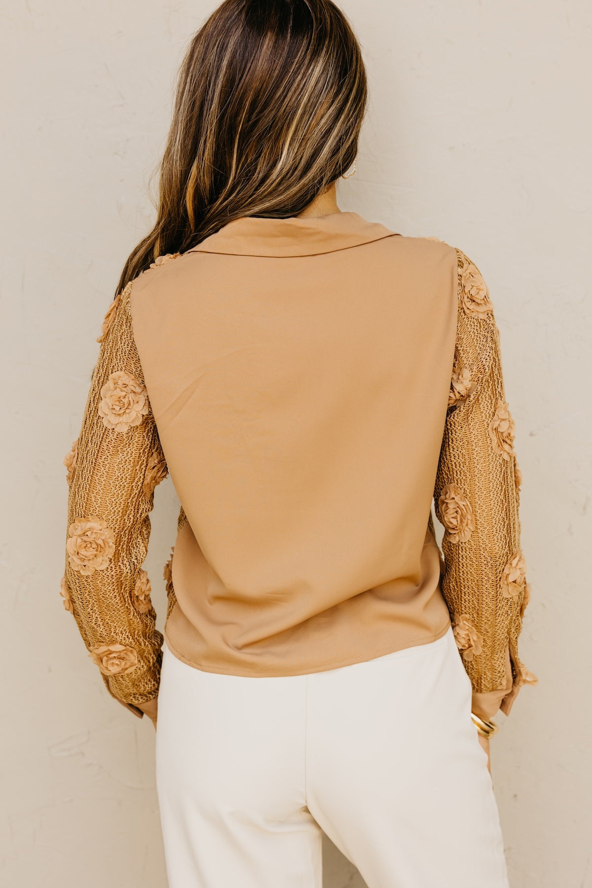The Sonya Floral Knit Shirt
