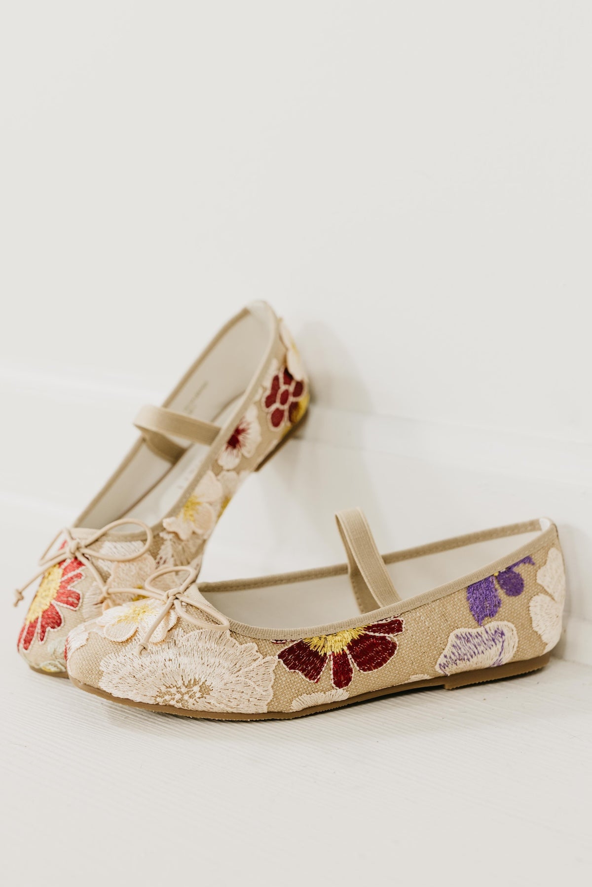 The London Floral Ballet Pointe Flats