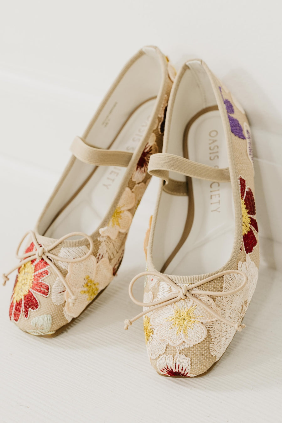 The London Floral Ballet Pointe Flats