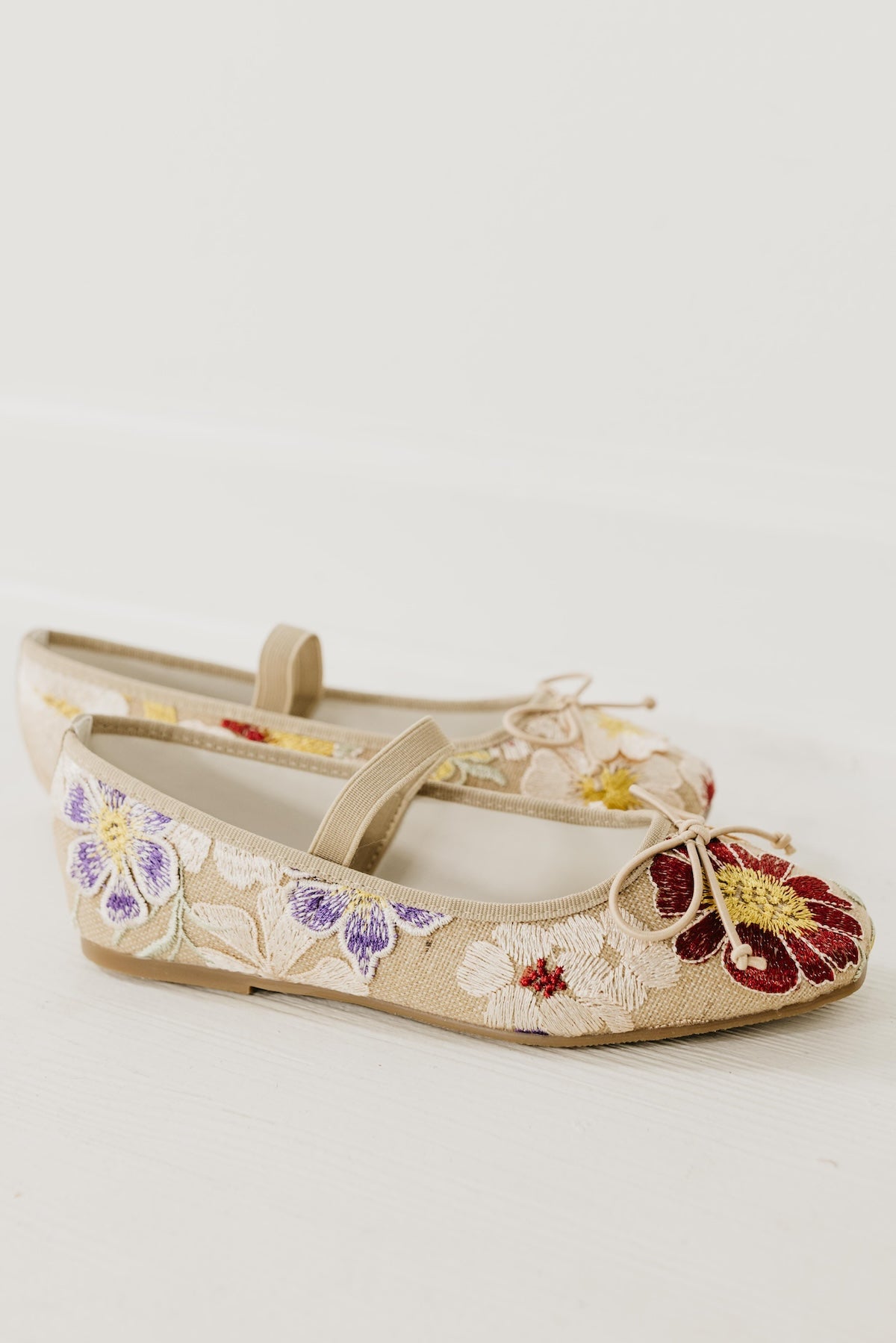 The London Floral Ballet Pointe Flats