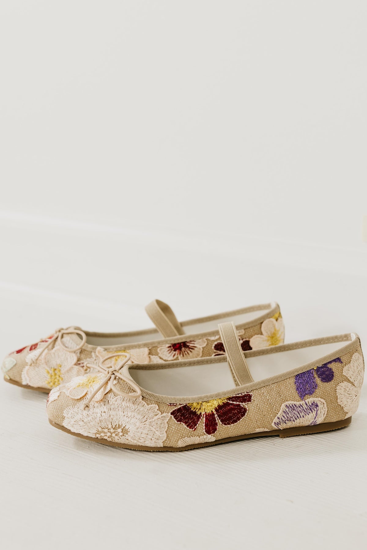 The London Floral Ballet Pointe Flats