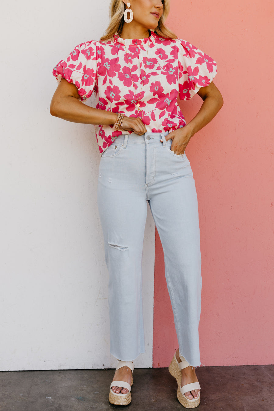 The Ryland Distressed Stretch Jeans