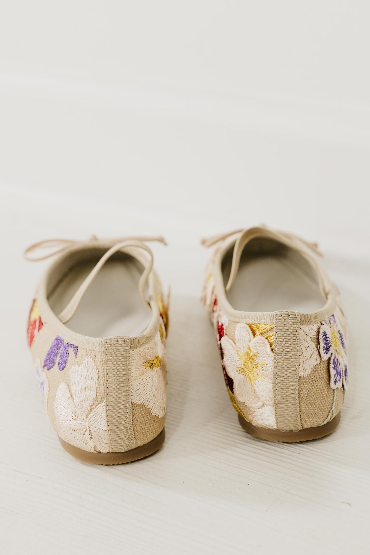 The London Floral Ballet Pointe Flats