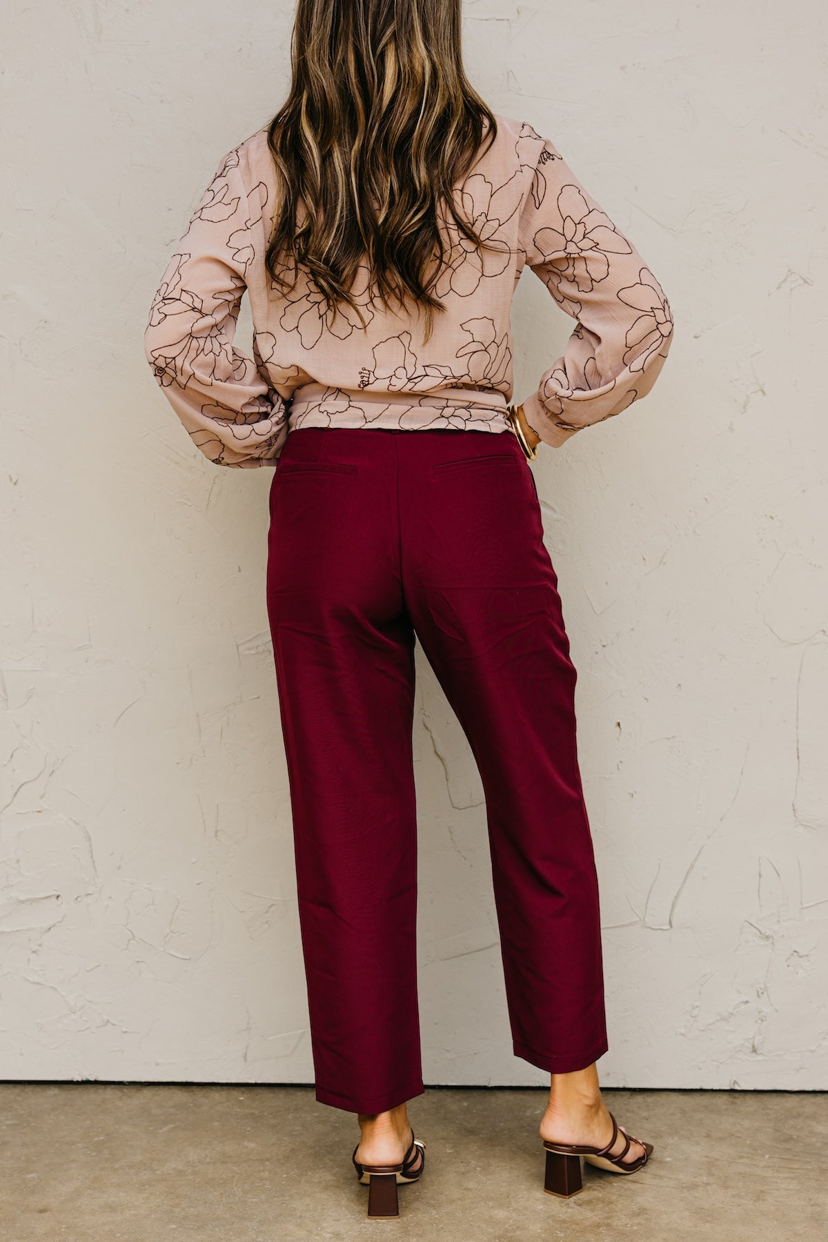 The Rylie Belted Trouser Pants