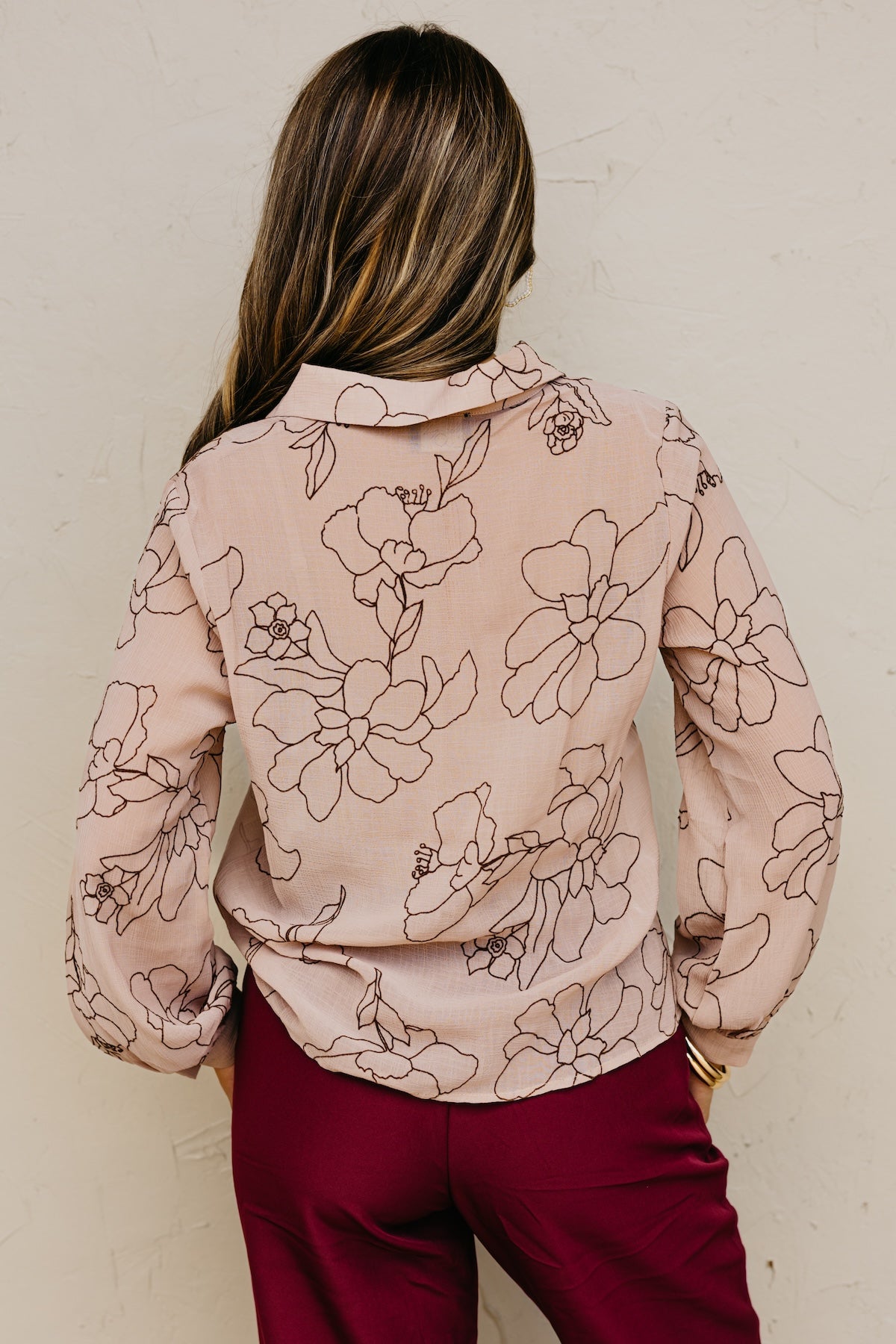 The Murph Floral Outline Shirt