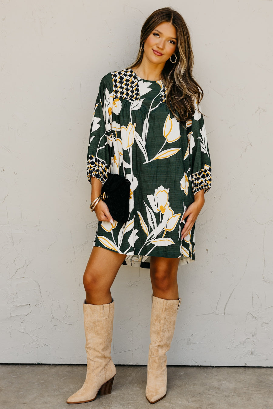 The Meadow Floral Mini Dress
