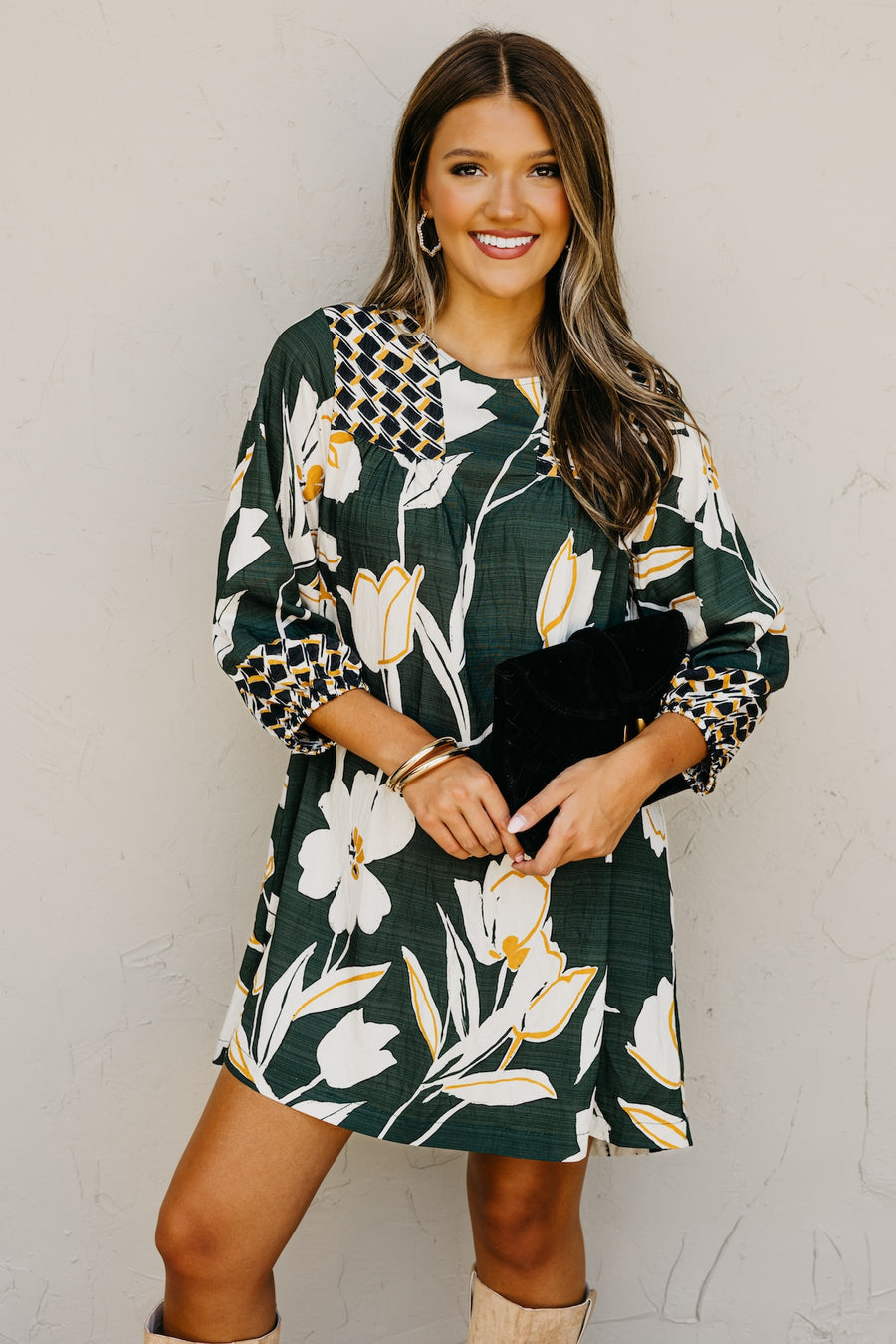 The Meadow Floral Mini Dress