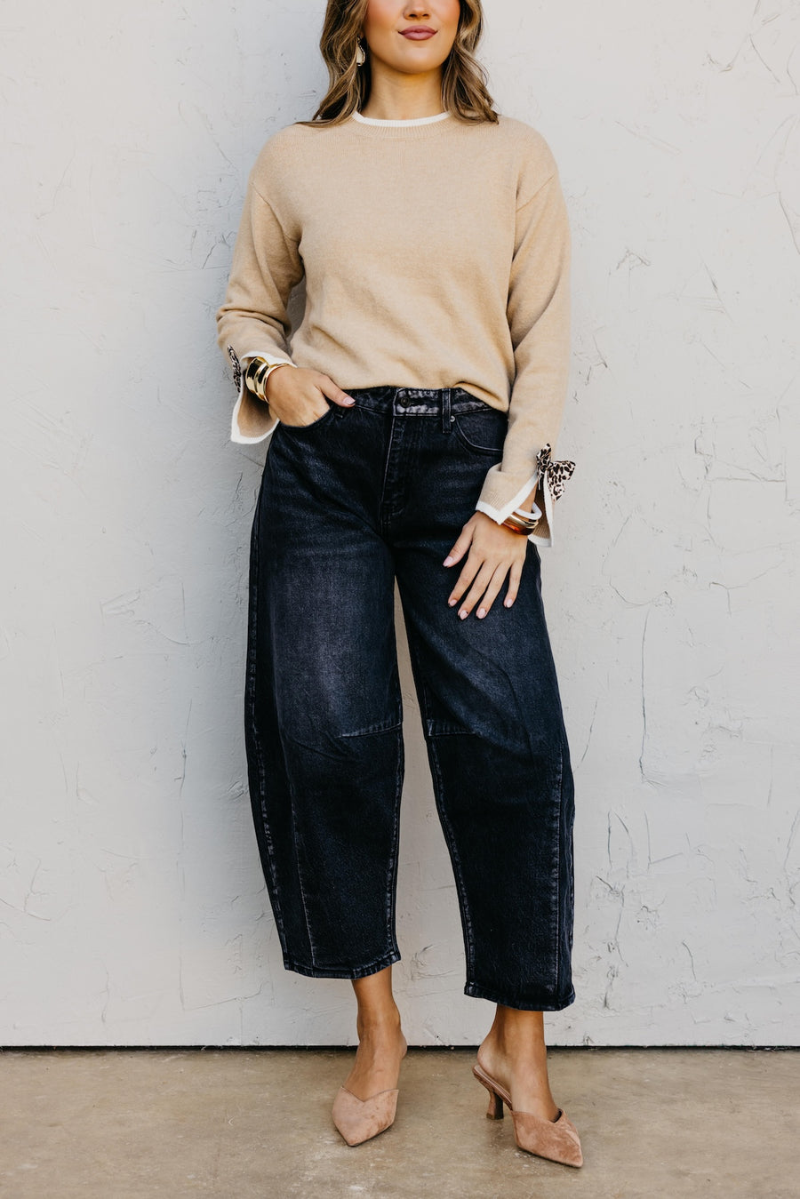 Kan Can Denim | High Rise Horseshoe Denim