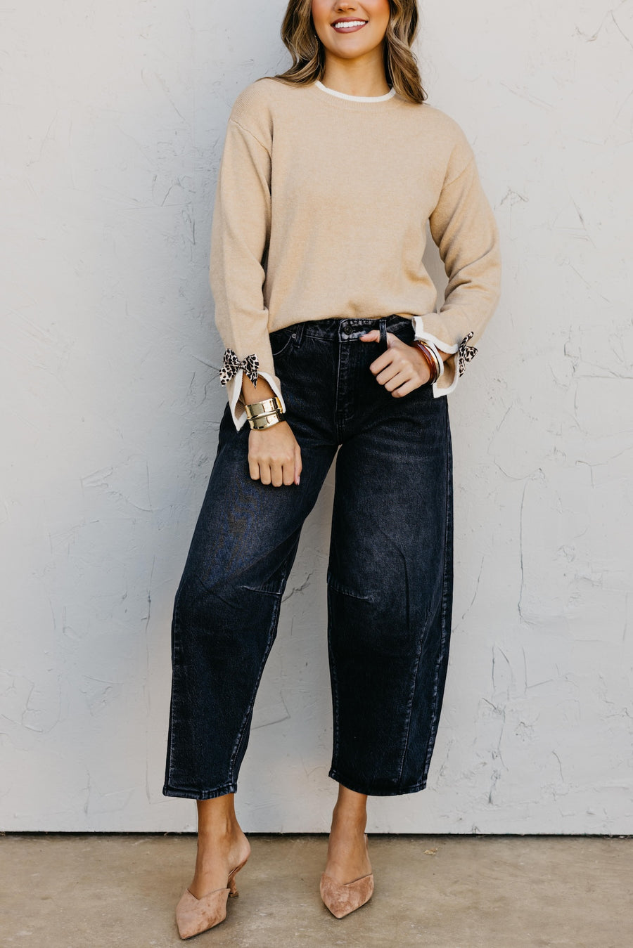 Kan Can Denim | High Rise Horseshoe Denim