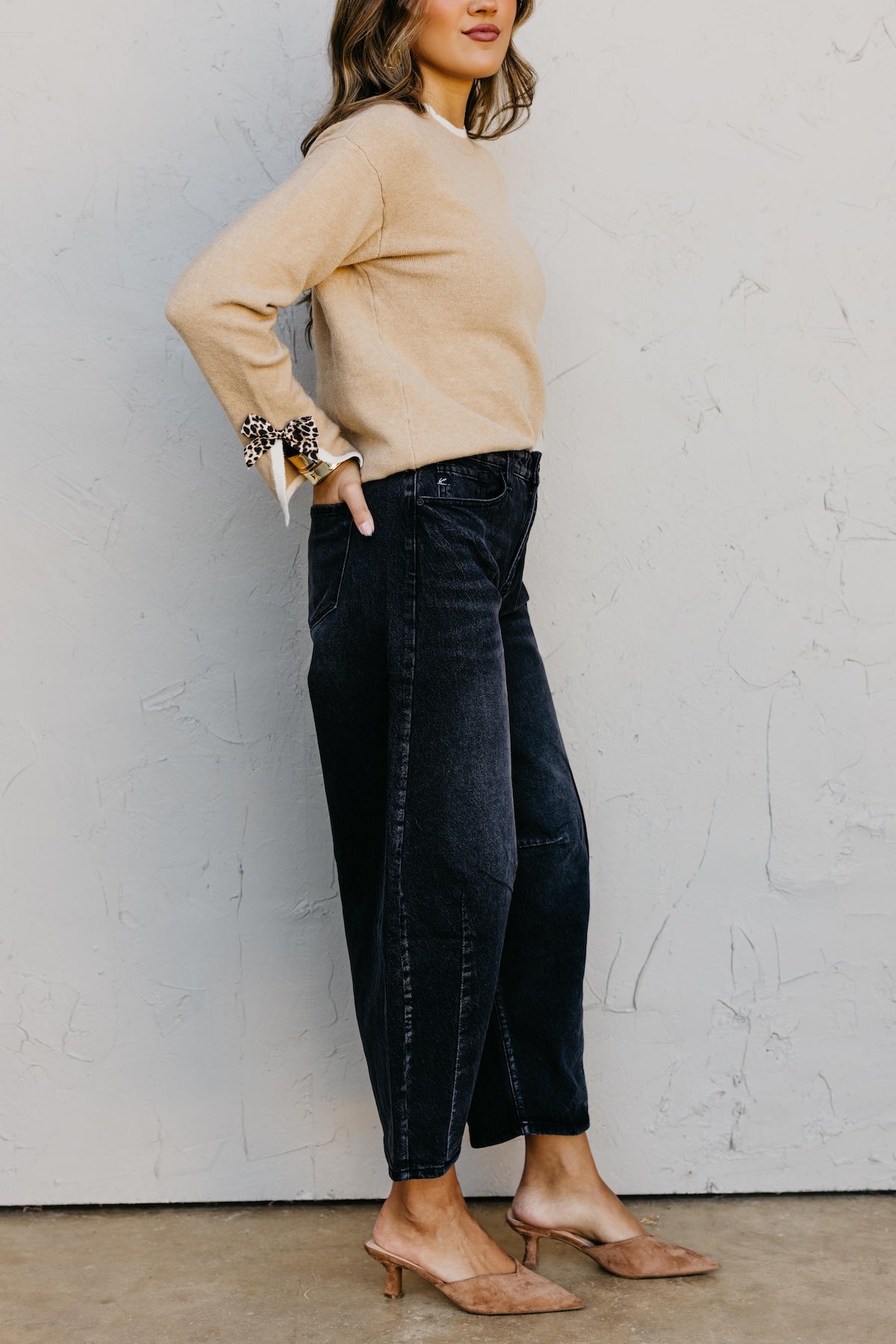 Kan Can Denim | High Rise Horseshoe Denim