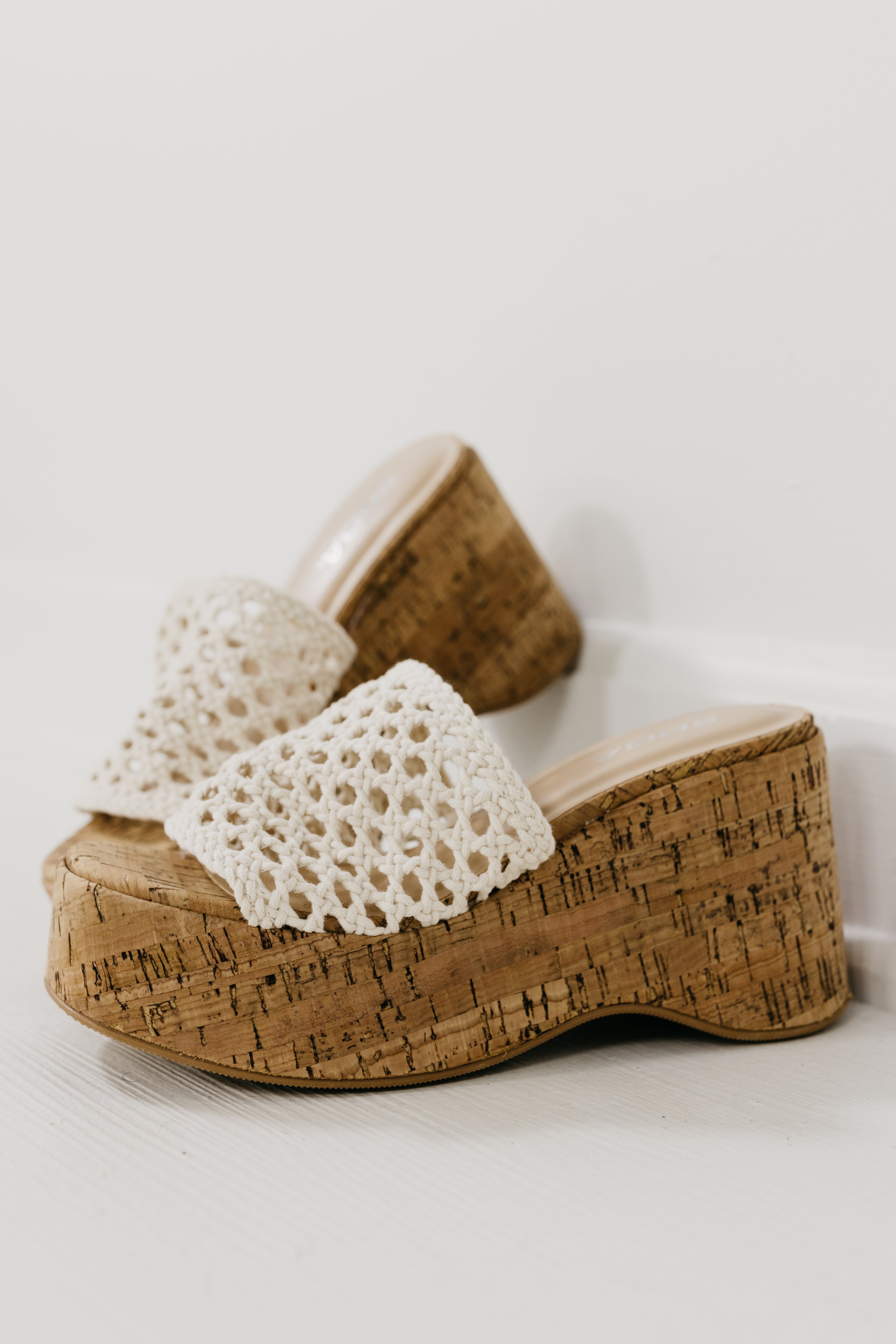 The Skewer Macrame Platform Sandal