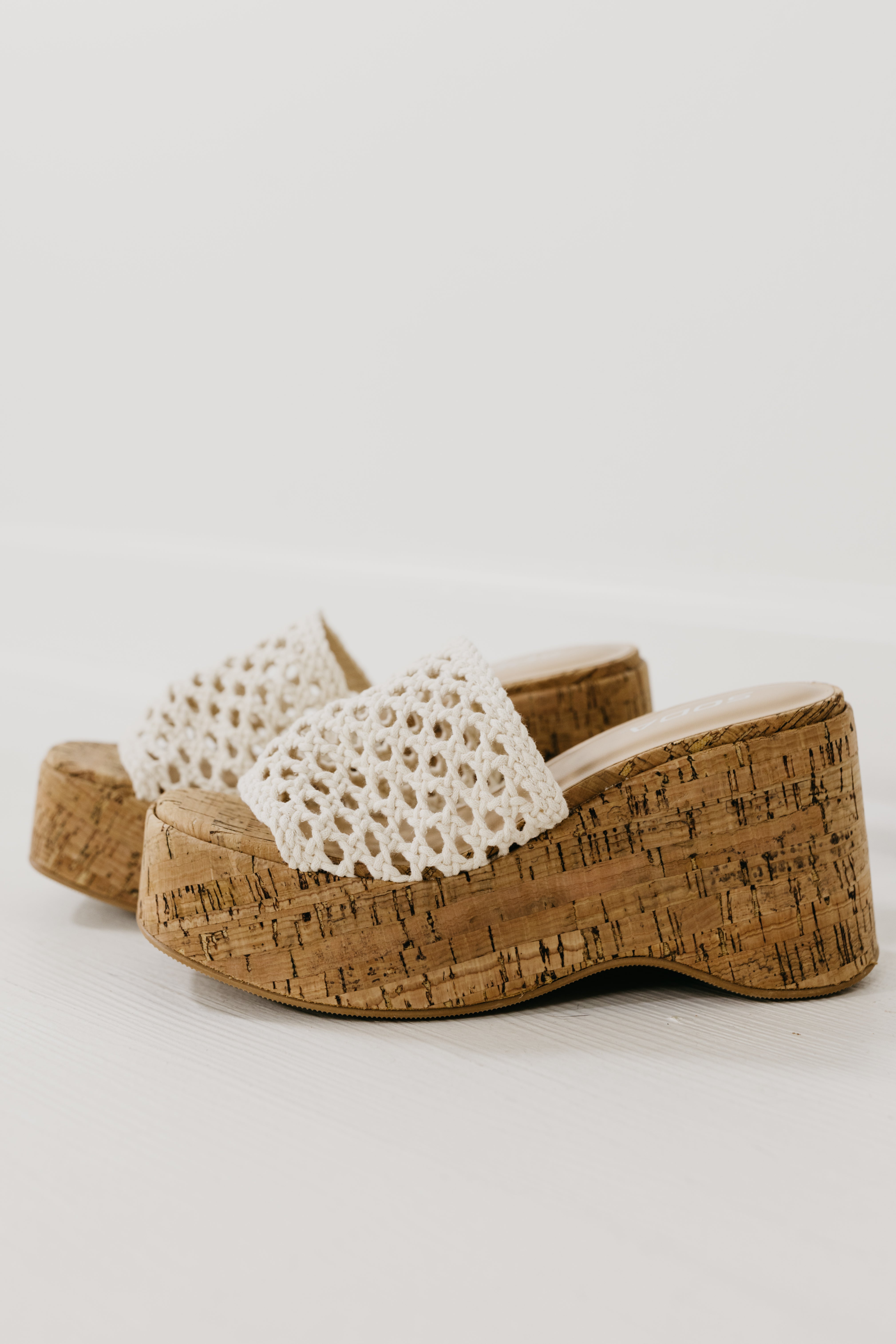 The Skewer Macrame Platform Sandal