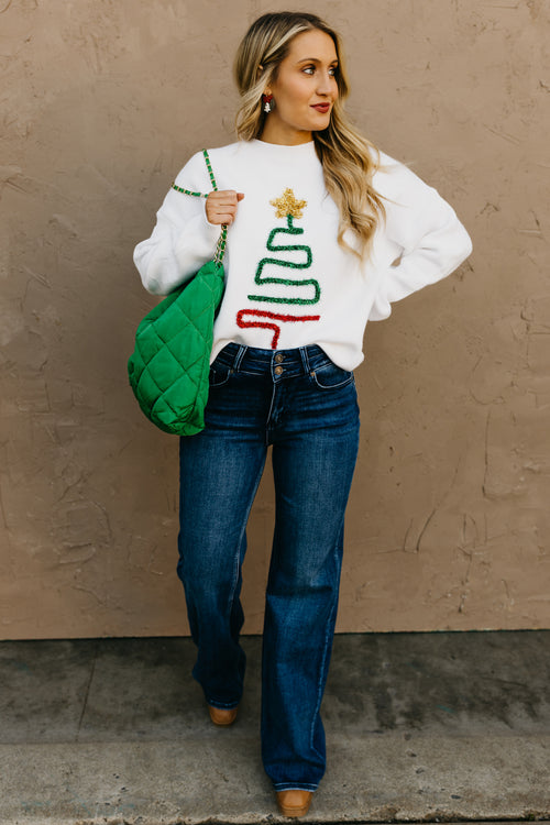 The Garland Christmas Tree Sweater