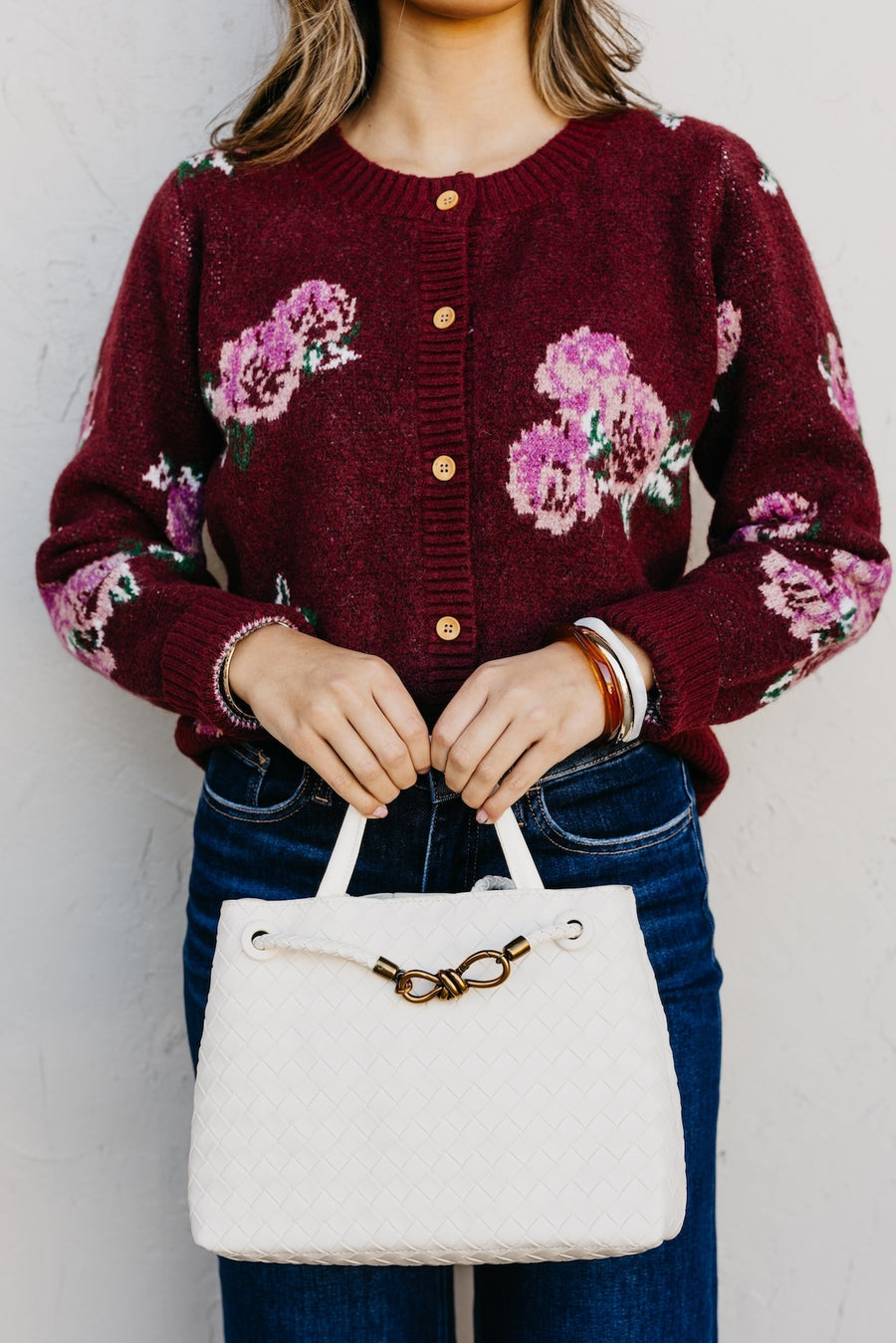 The Xavier Woven Knot Bag