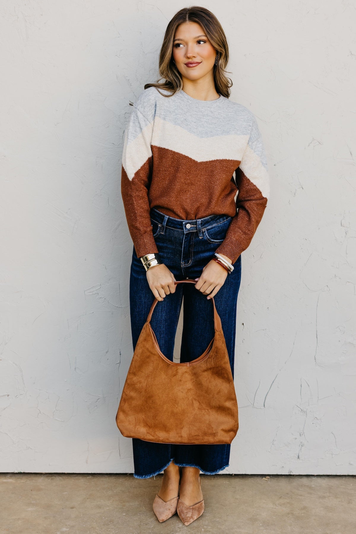 The Sanders Chevron Sweater