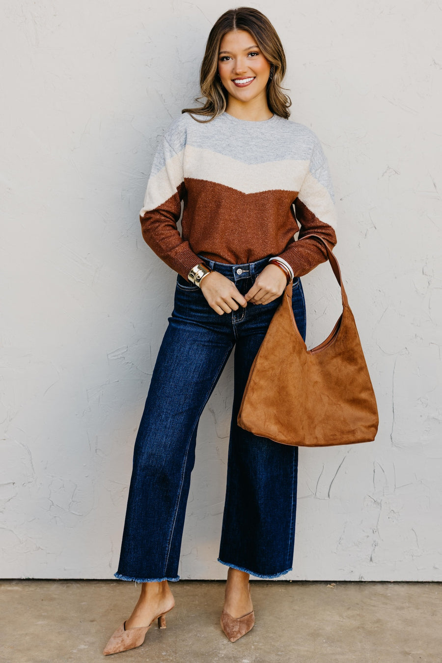 The Sanders Chevron Sweater