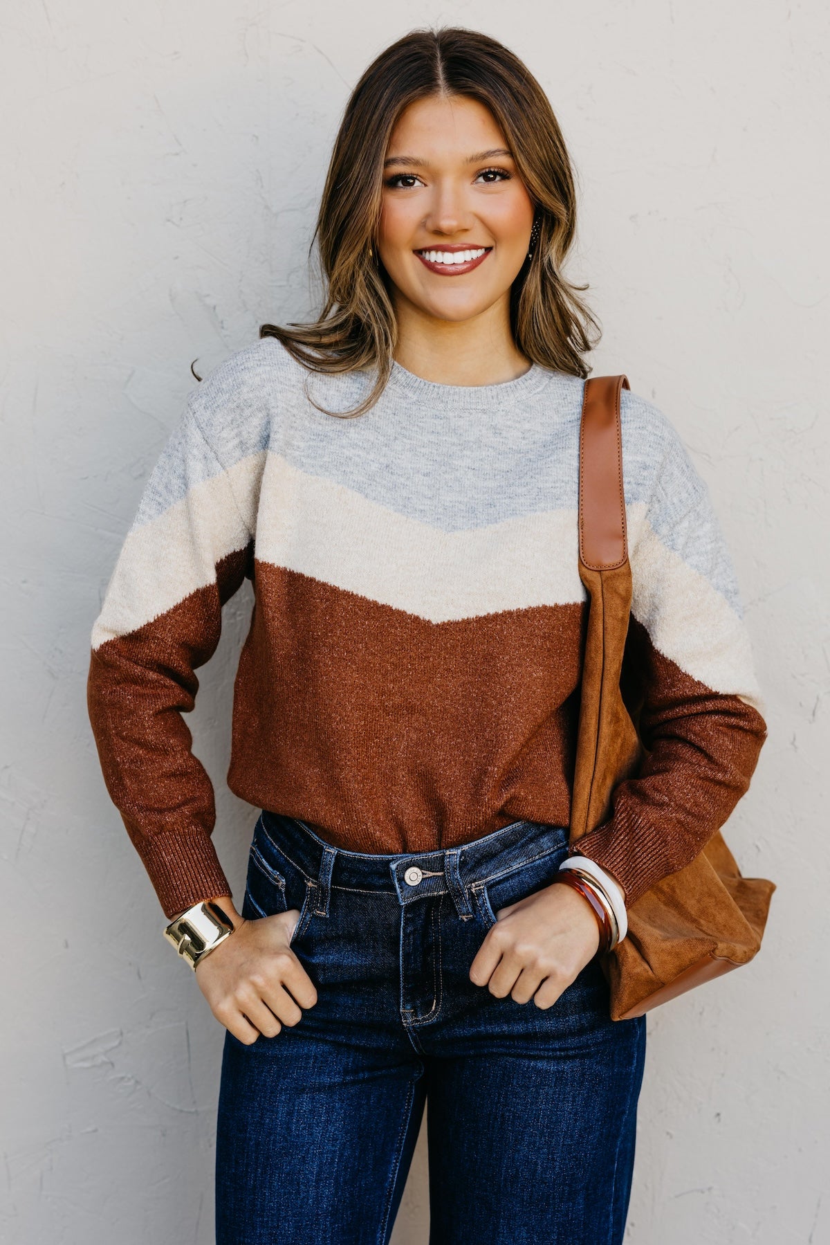 The Sanders Chevron Sweater