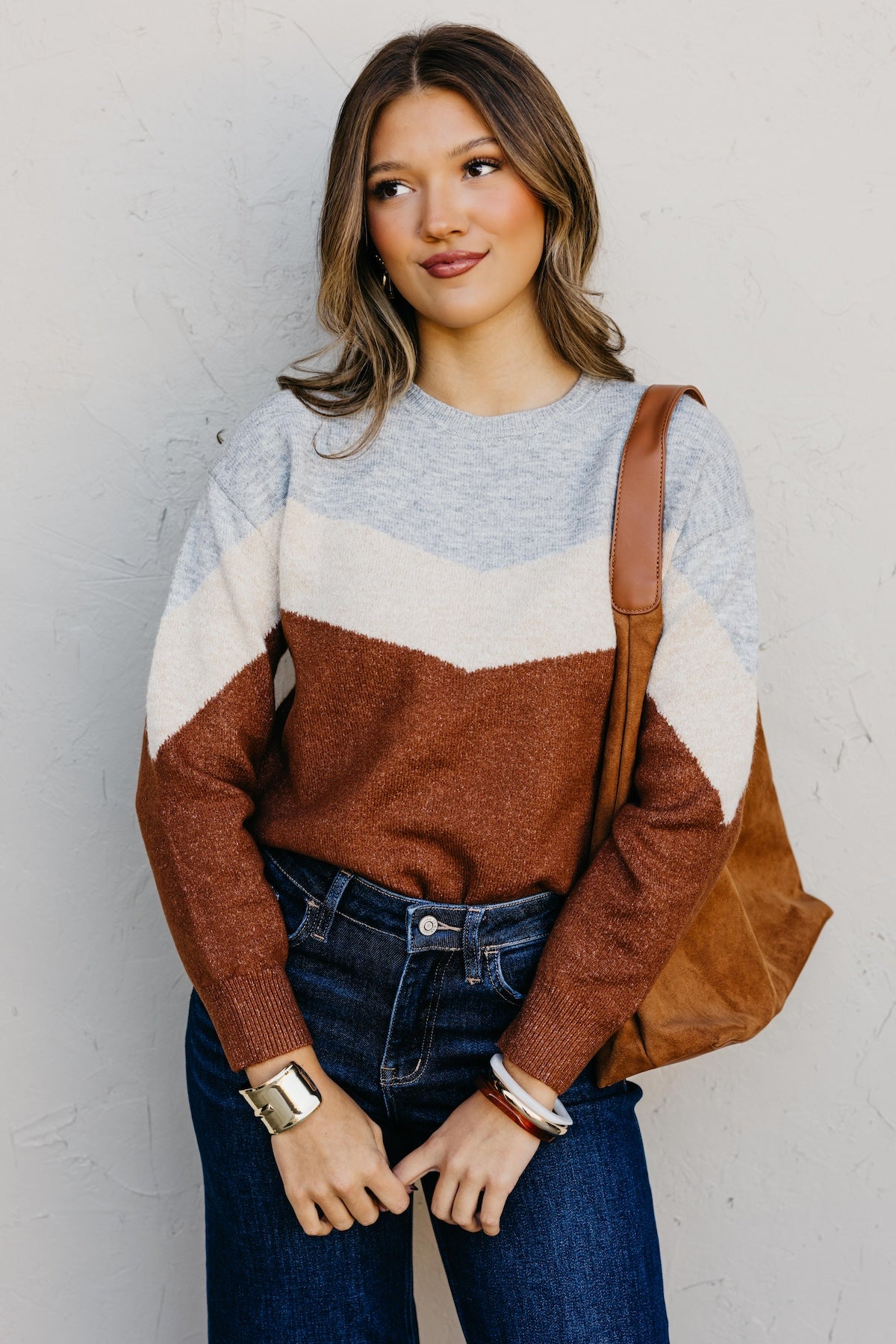 The Sanders Chevron Sweater