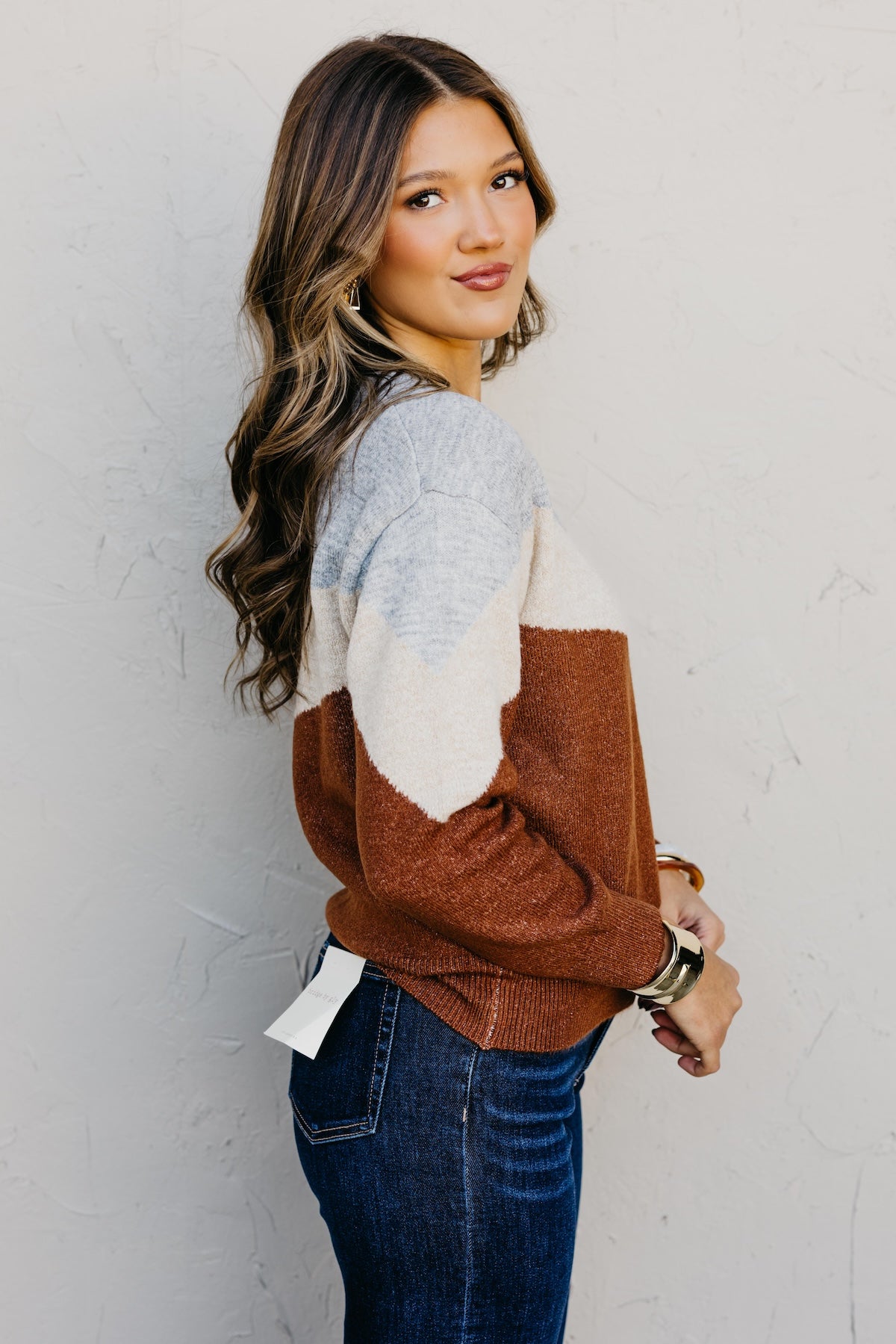 The Sanders Chevron Sweater