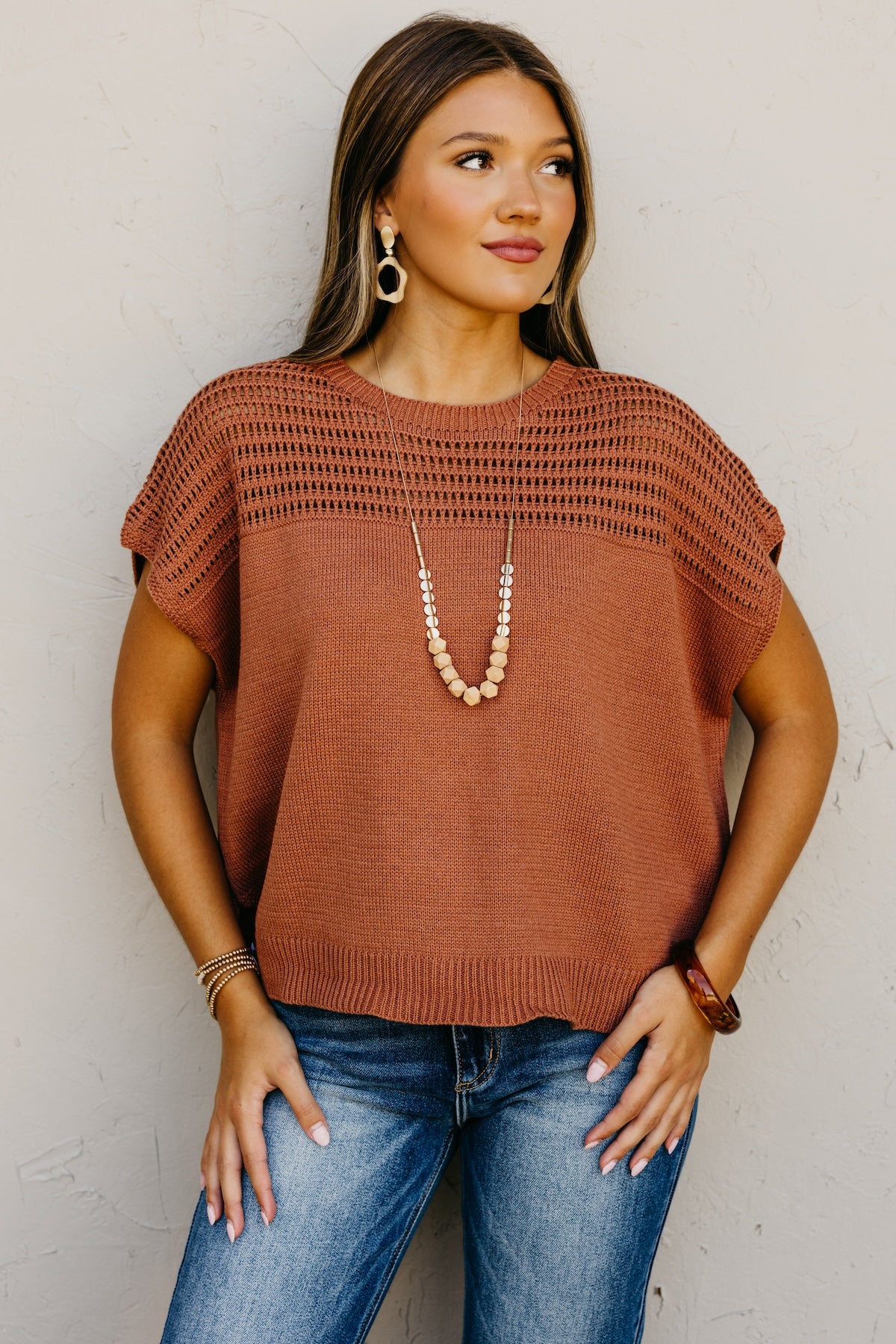 The Hadleigh Dolman Sweater Top
