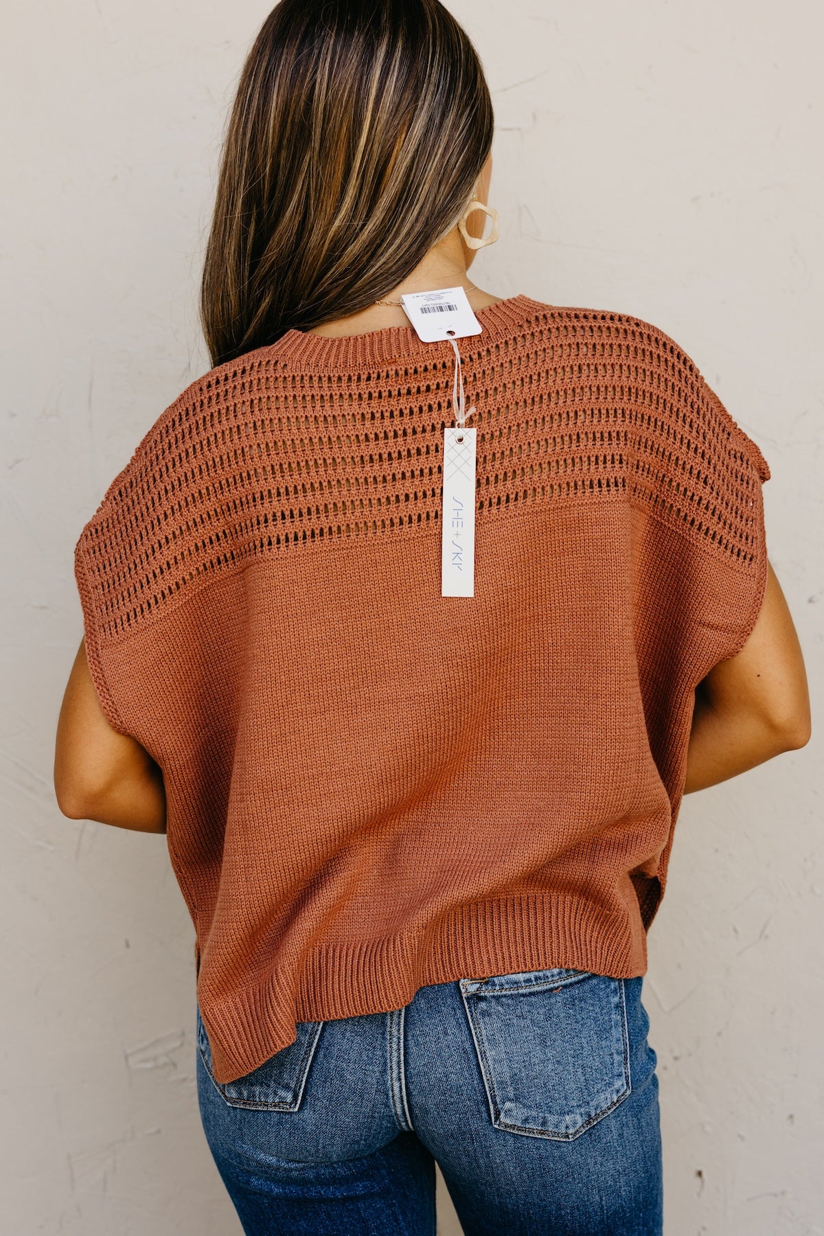 The Hadleigh Dolman Sweater Top