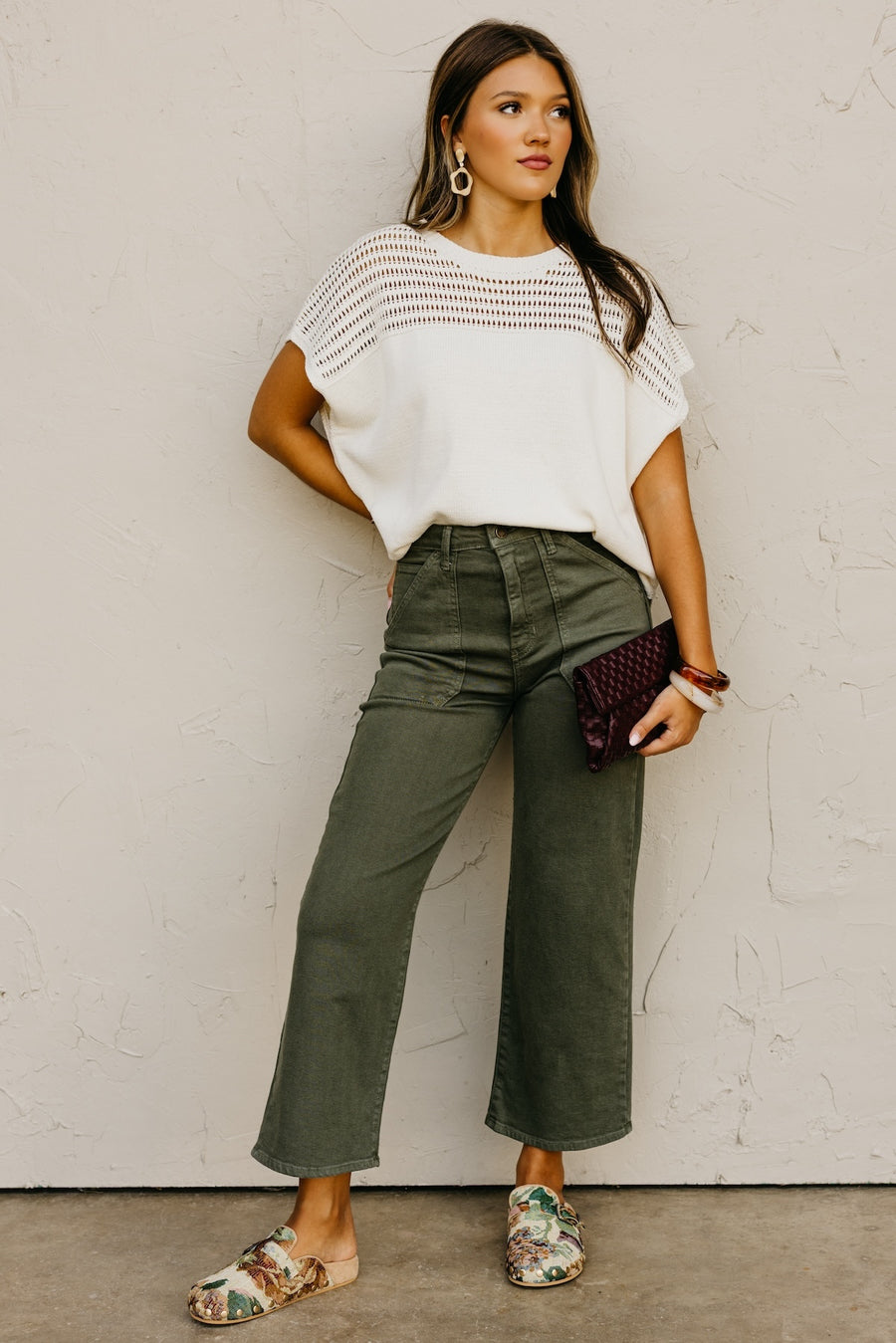 The Hadleigh Dolman Sweater Top