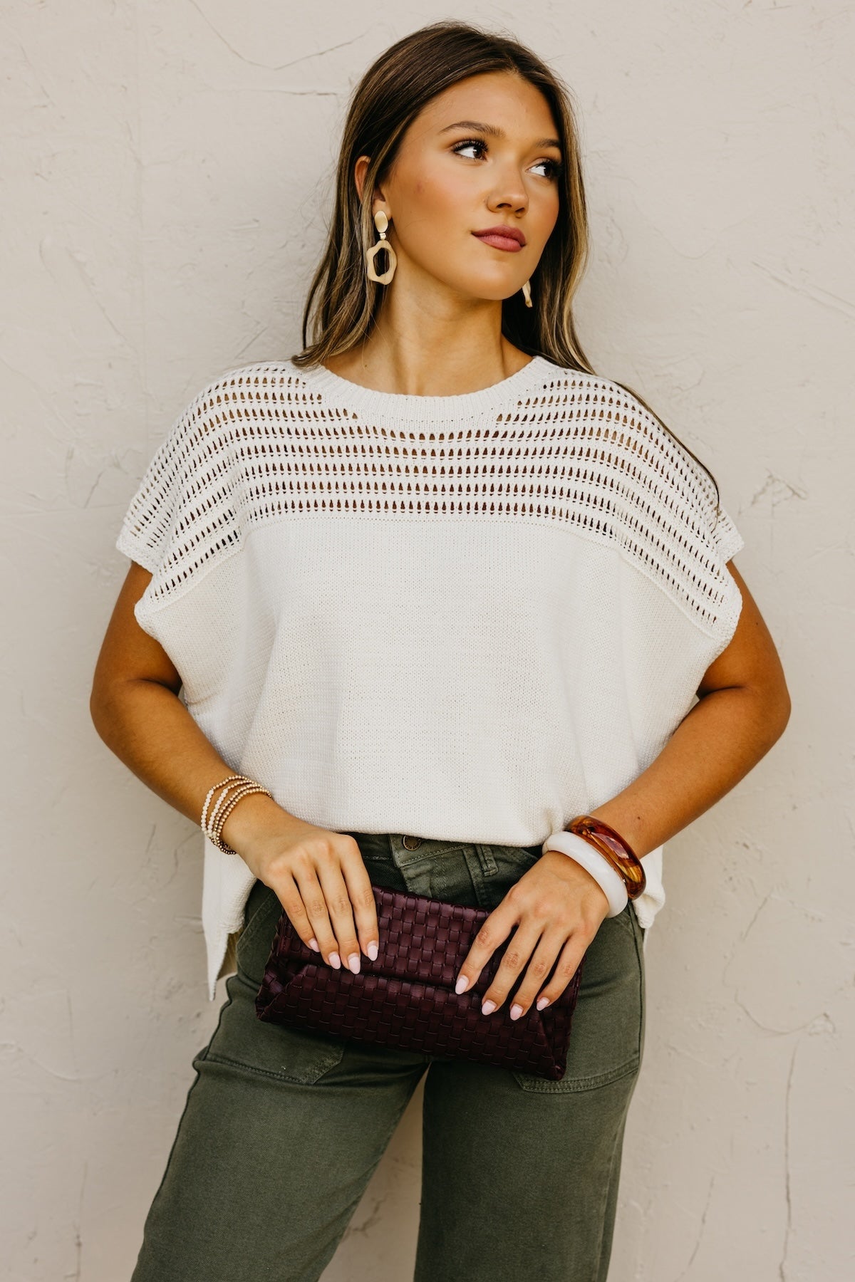 The Hadleigh Dolman Sweater Top