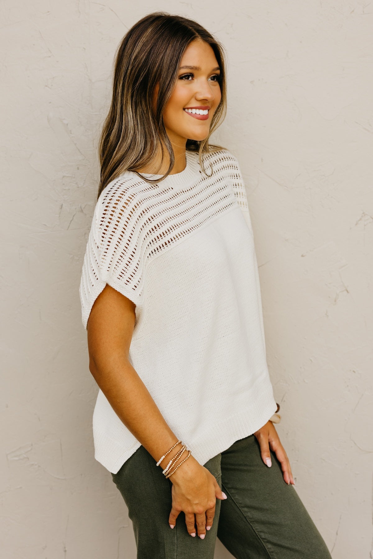 The Hadleigh Dolman Sweater Top