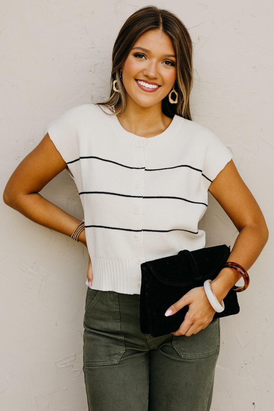 The Sincere Sleeveless Cardigan