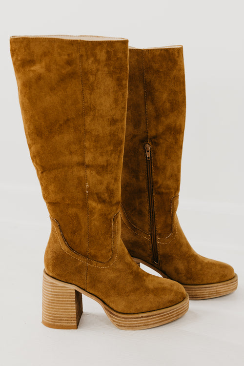 The Juniper Knee-High Platform Boot