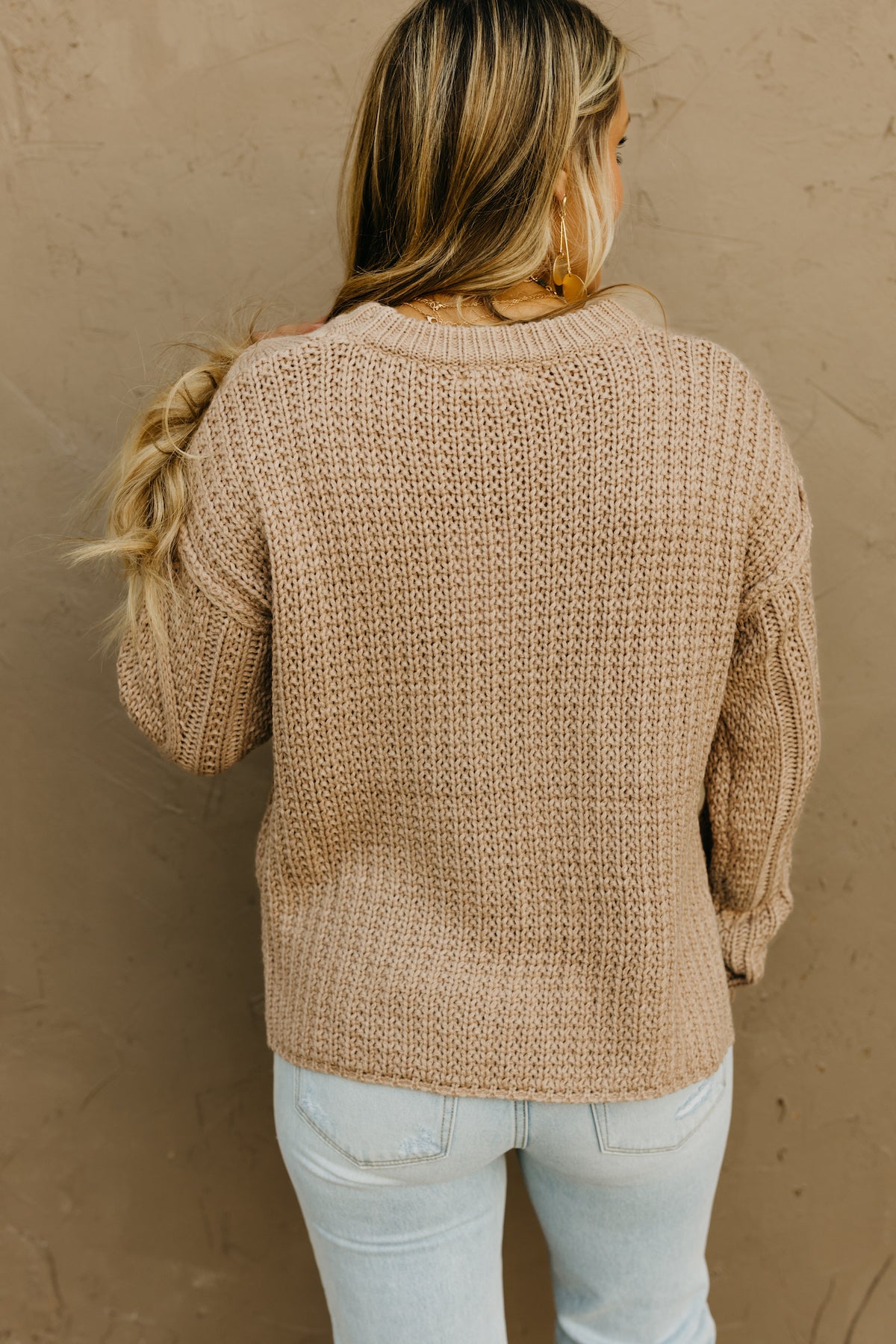 The Adela Cable Knit Sweater  - FINAL SALE