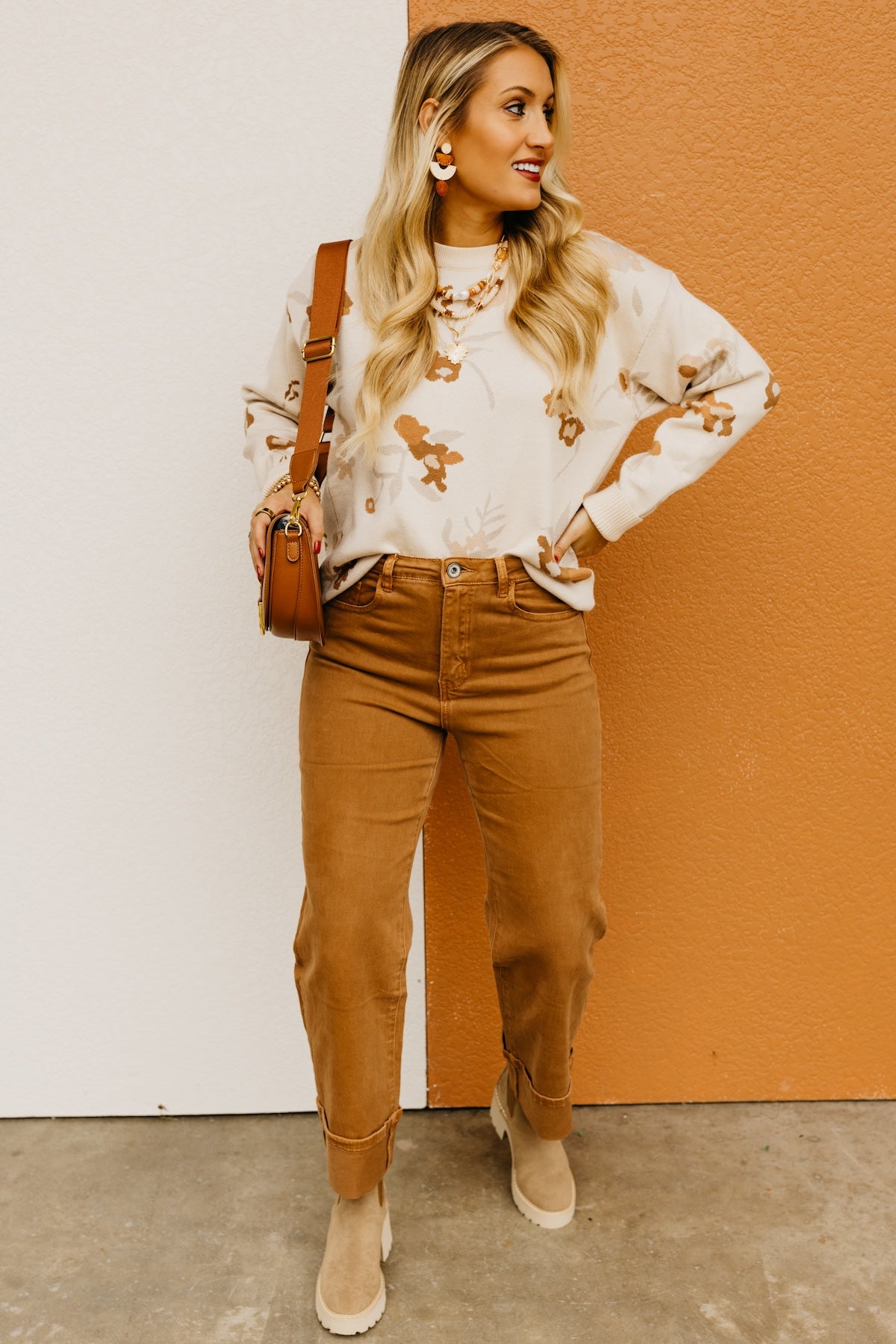 The Simon Floral Sweater